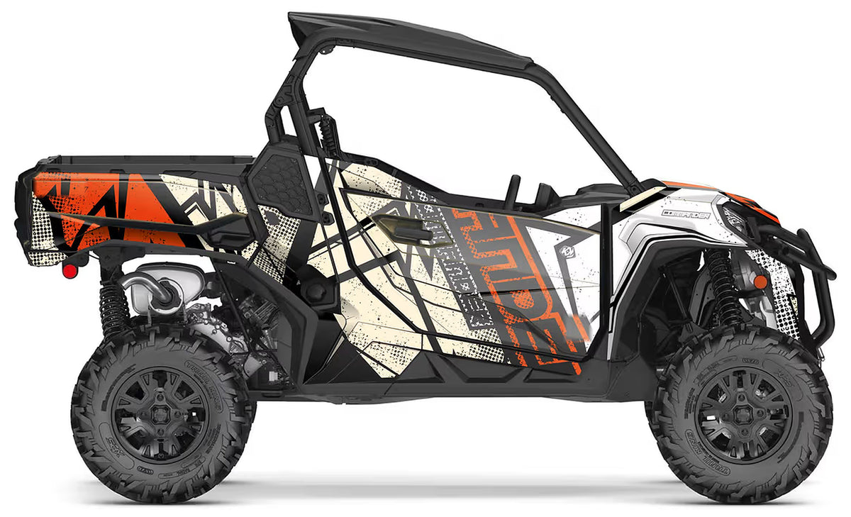 Kit de gráficas para UTV Can-Am Commander - DISEÑO 17 - LedPro Racing