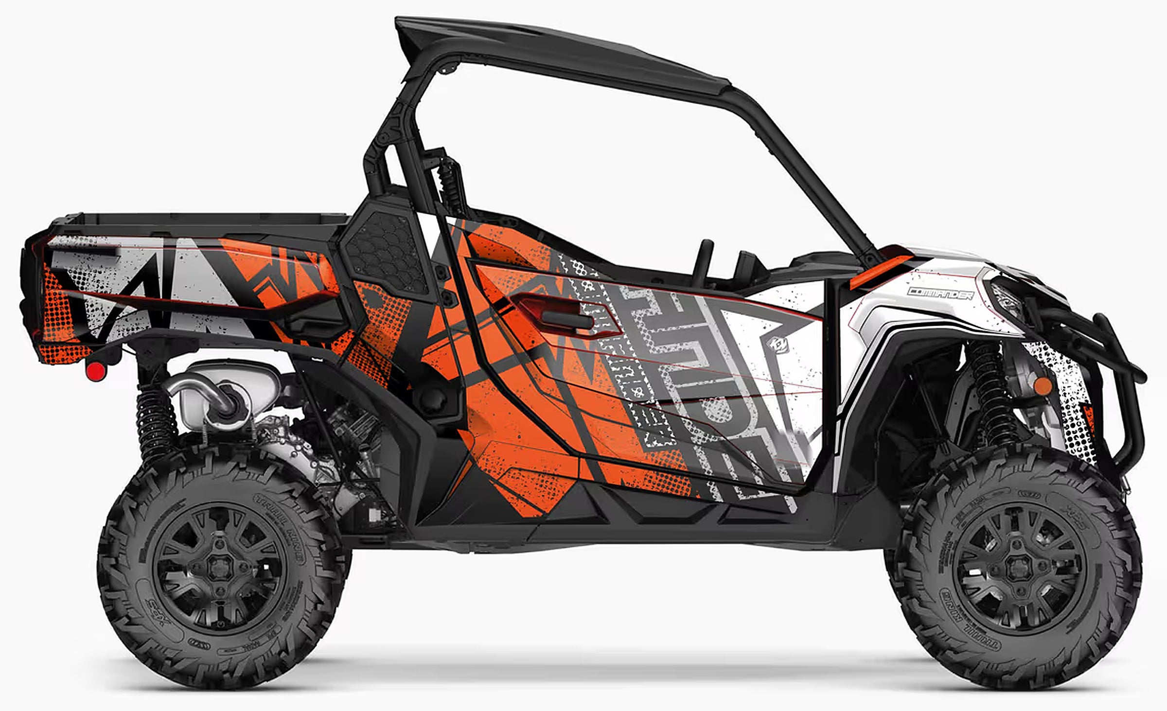 Kit de gráficas para UTV Can-Am Commander - DISEÑO 18 - LedPro Racing