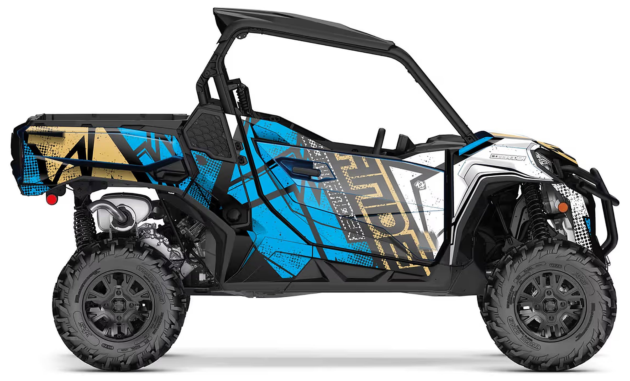 Kit de gráficas para UTV Can-Am Commander - DISEÑO 20 - LedPro Racing