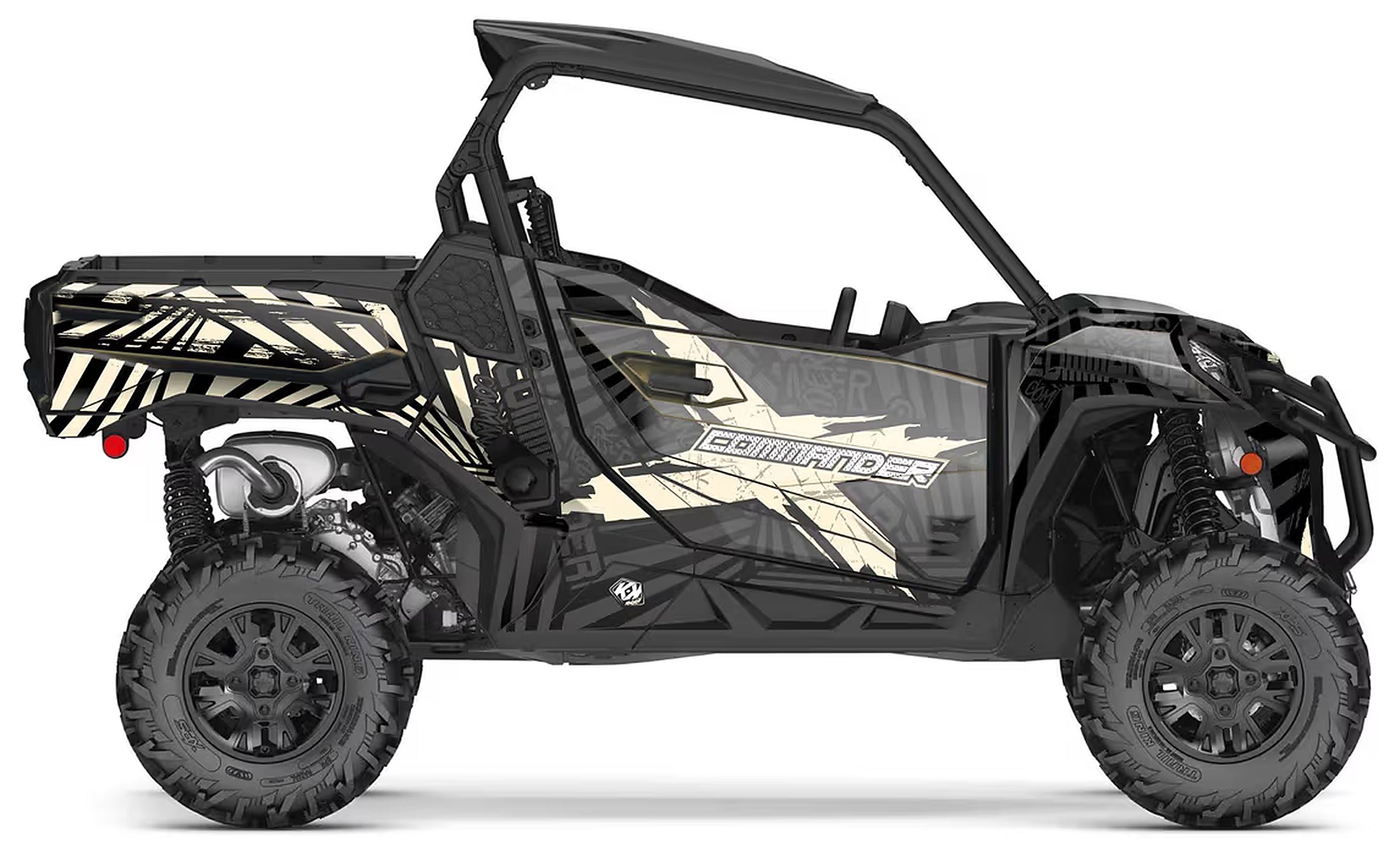 Kit de gráficas para UTV Can-Am Commander - DISEÑO 21 - LedPro Racing