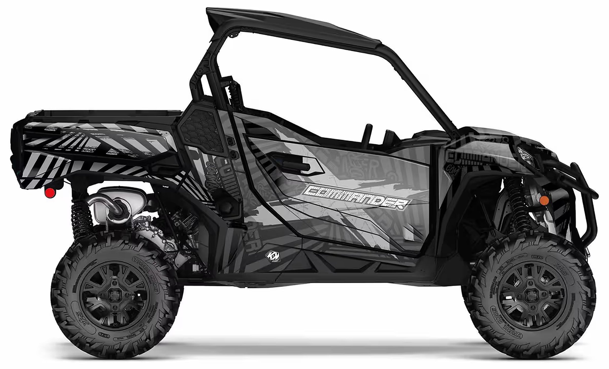 Kit de gráficas para UTV Can-Am Commander - DISEÑO 23 - LedPro Racing