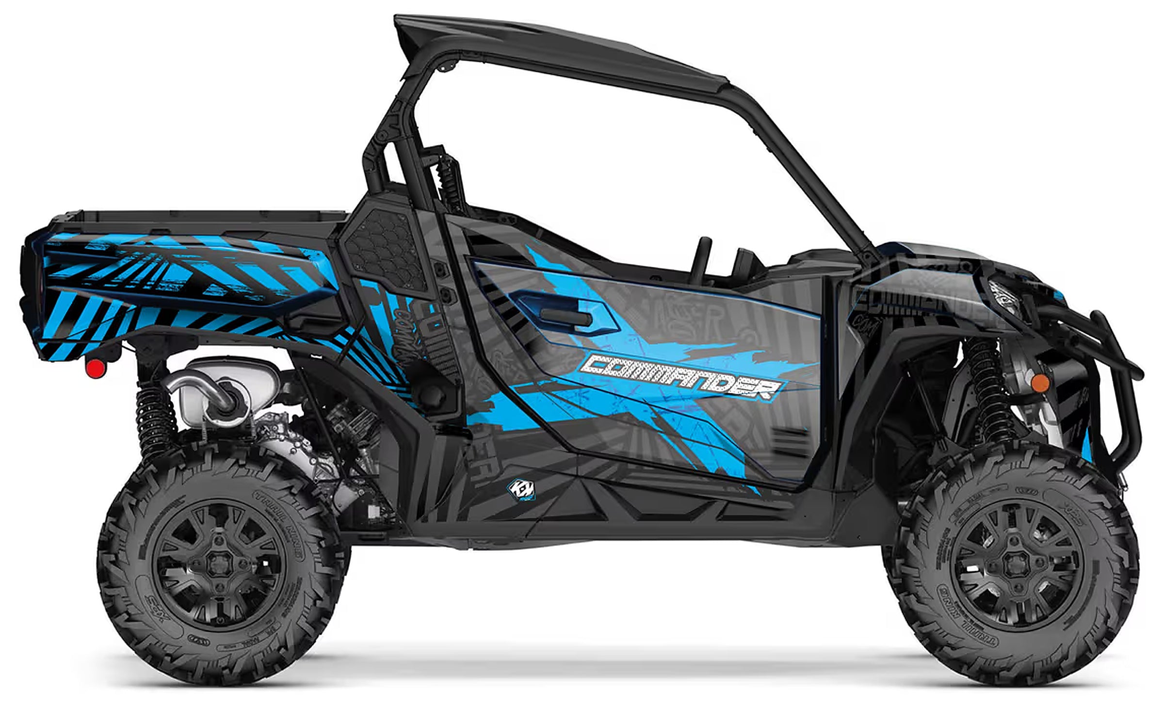 Kit de gráficas para UTV Can-Am Commander - DISEÑO 24 - LedPro Racing