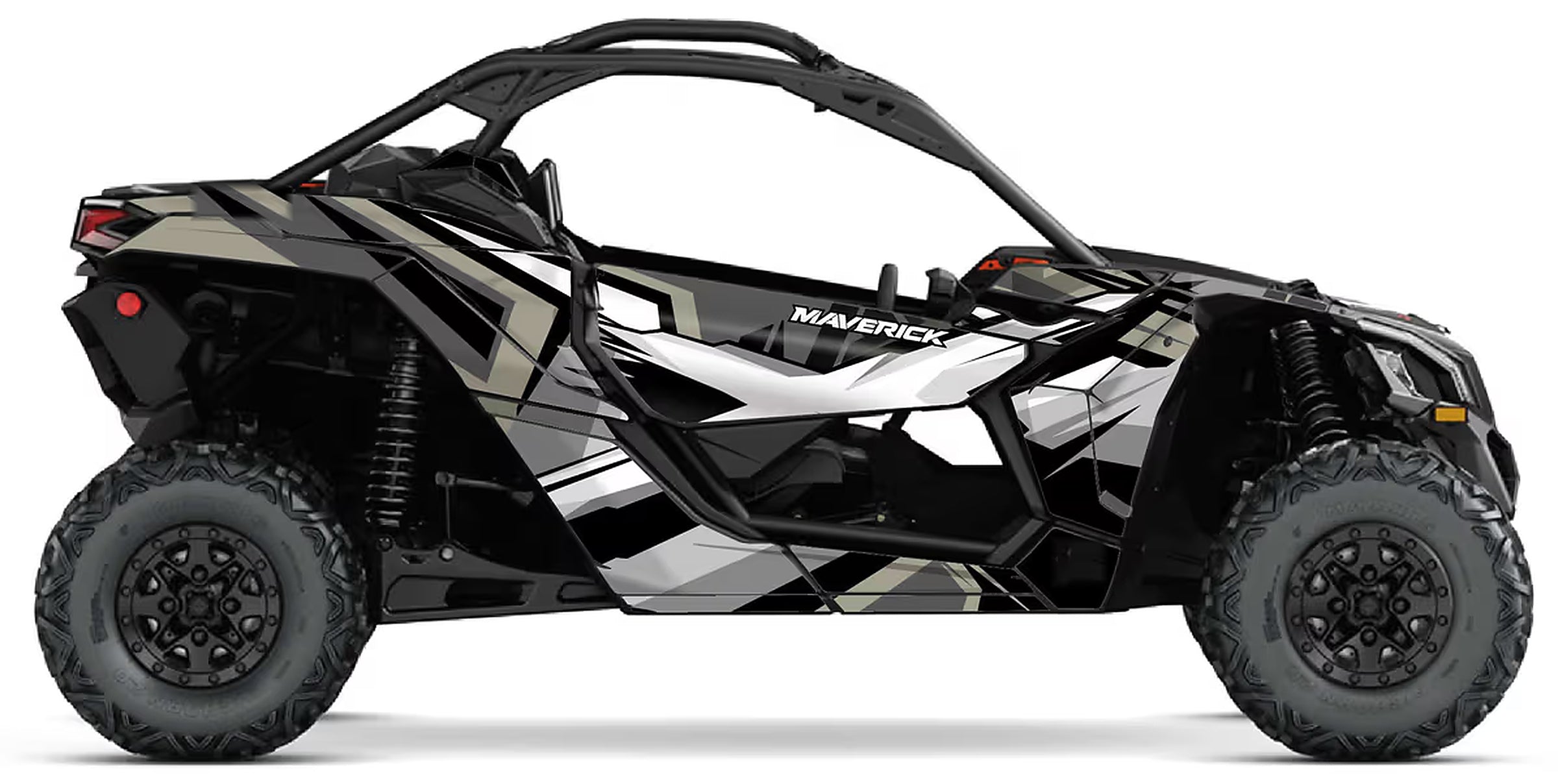 Kit de gráficas para UTV Can-Am Maverick - DISEÑO 02 - LedPro Racing