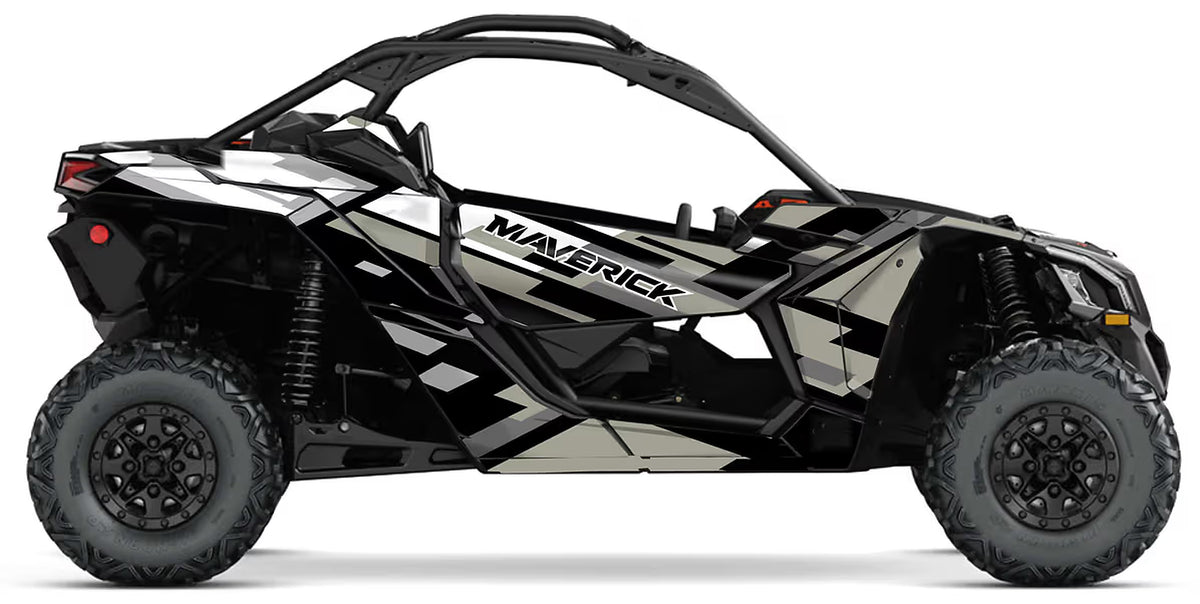 Kit de gráficas para UTV Can-Am Maverick - DISEÑO 07 - LedPro Racing