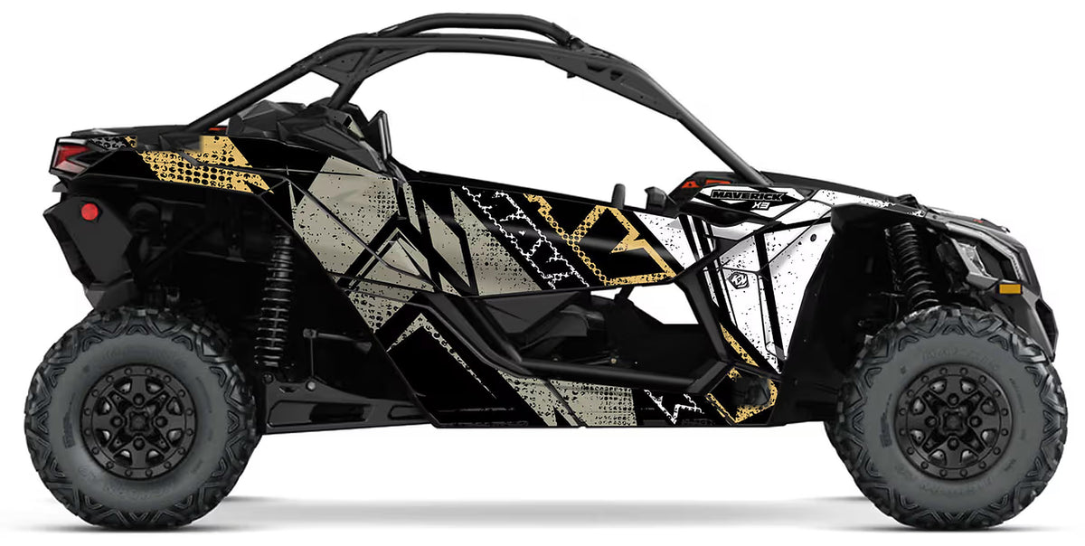 Kit de gráficas para UTV Can-Am Maverick - DISEÑO 09 - LedPro Racing