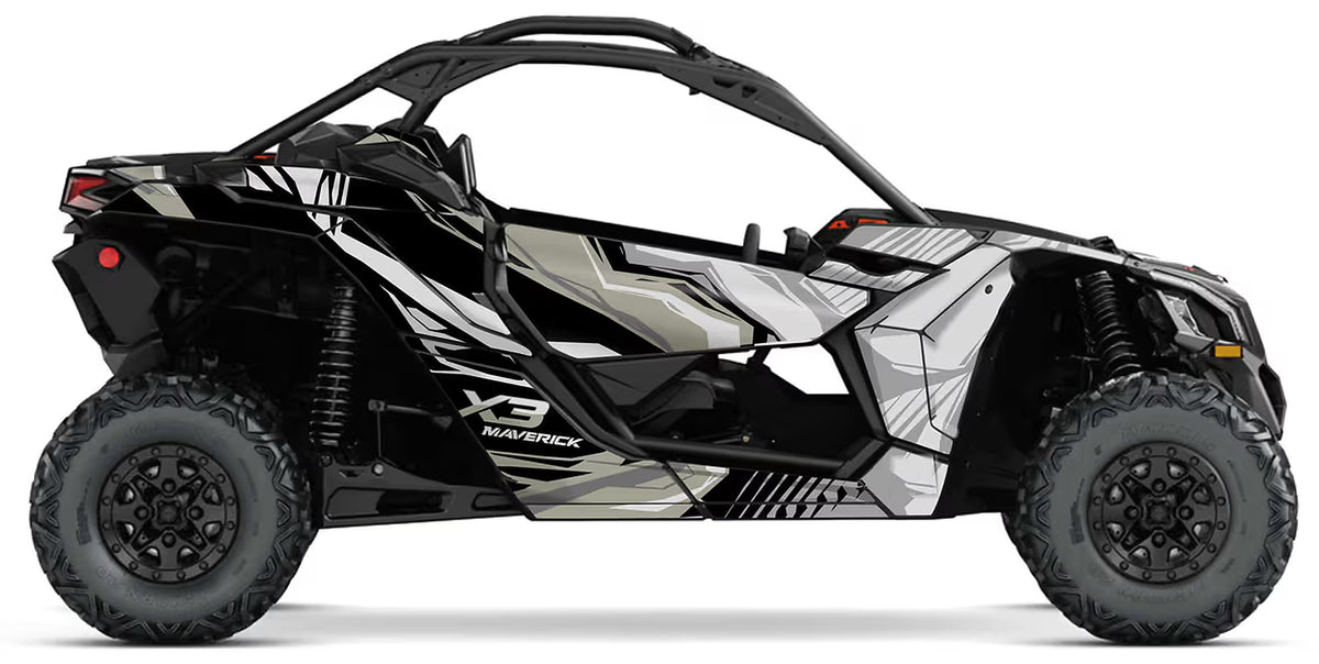 Kit de gráficas para UTV Can-Am Maverick - DISEÑO 11 - LedPro Racing