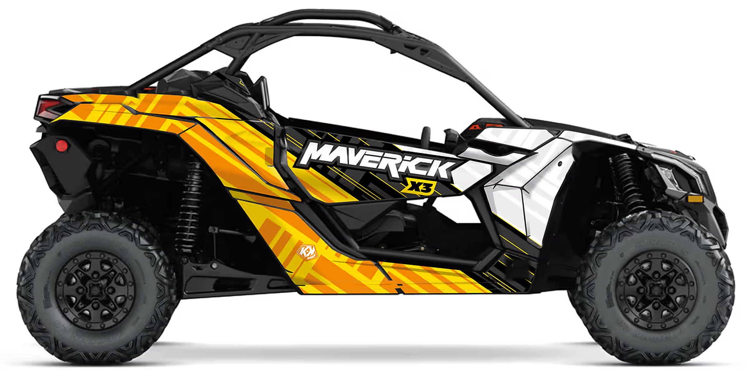 Kit de gráficas para UTV Can-Am Maverick - DISEÑO 13 - LedPro Racing