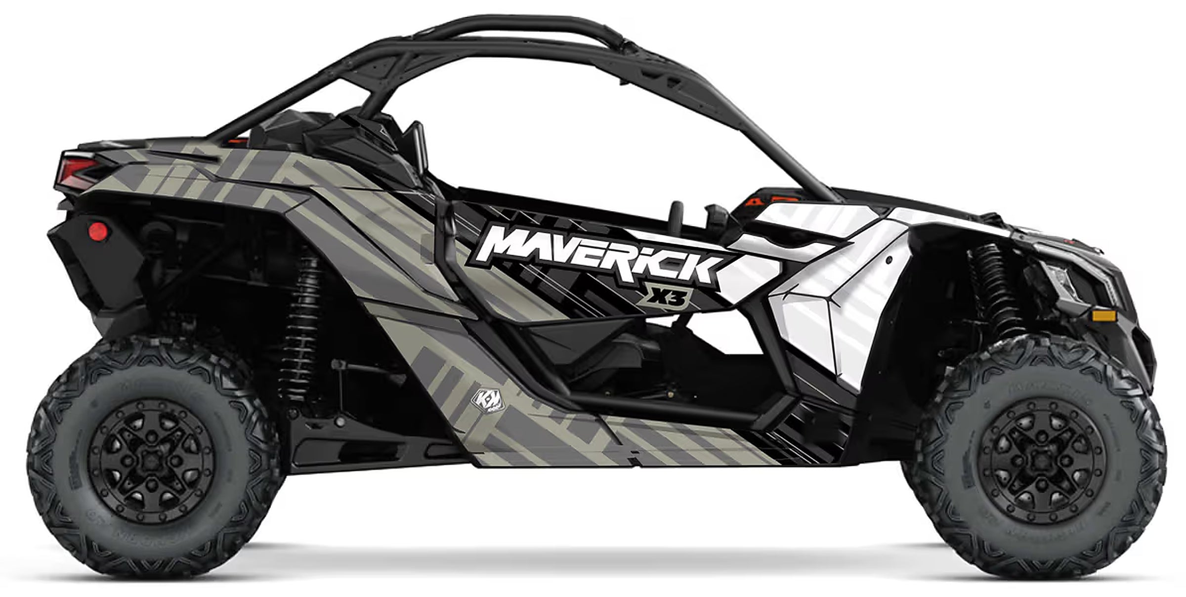 Kit de gráficas para UTV Can-Am Maverick - DISEÑO 14 - LedPro Racing