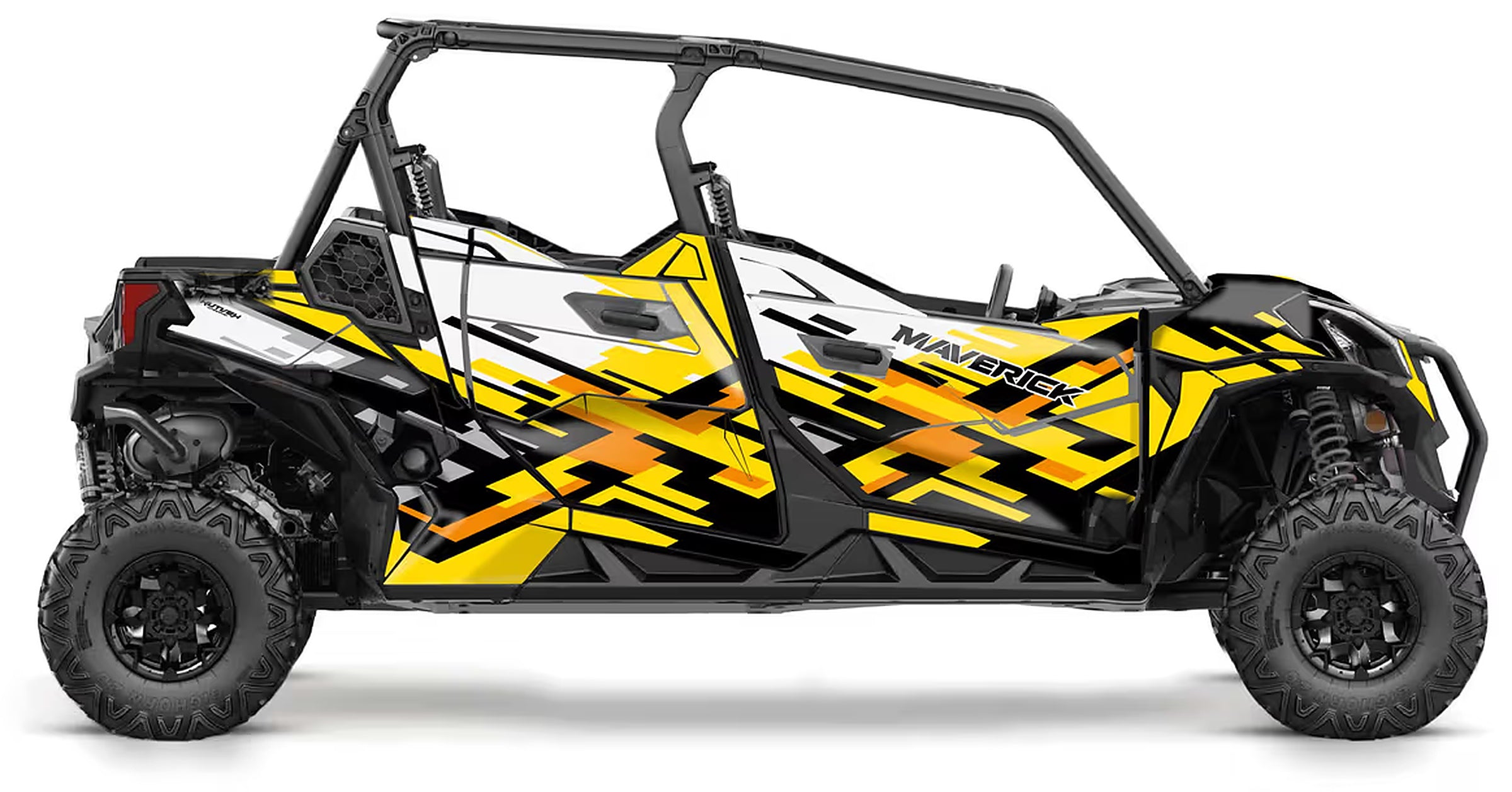 Kit de gráficas para UTV Can-Am Maverick MAX - DISEÑO 02 - LedPro Racing