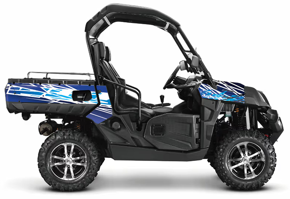 Kit de gráficas para UTV CF Moto UForce - DISEÑO 09 - LedPro Racing