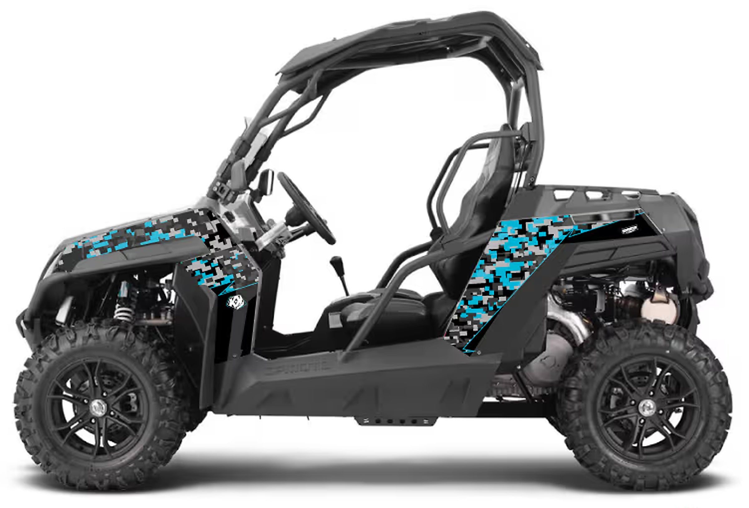Kit de gráficas para UTV CF Moto ZForce - DISEÑO 03 - LedPro Racing
