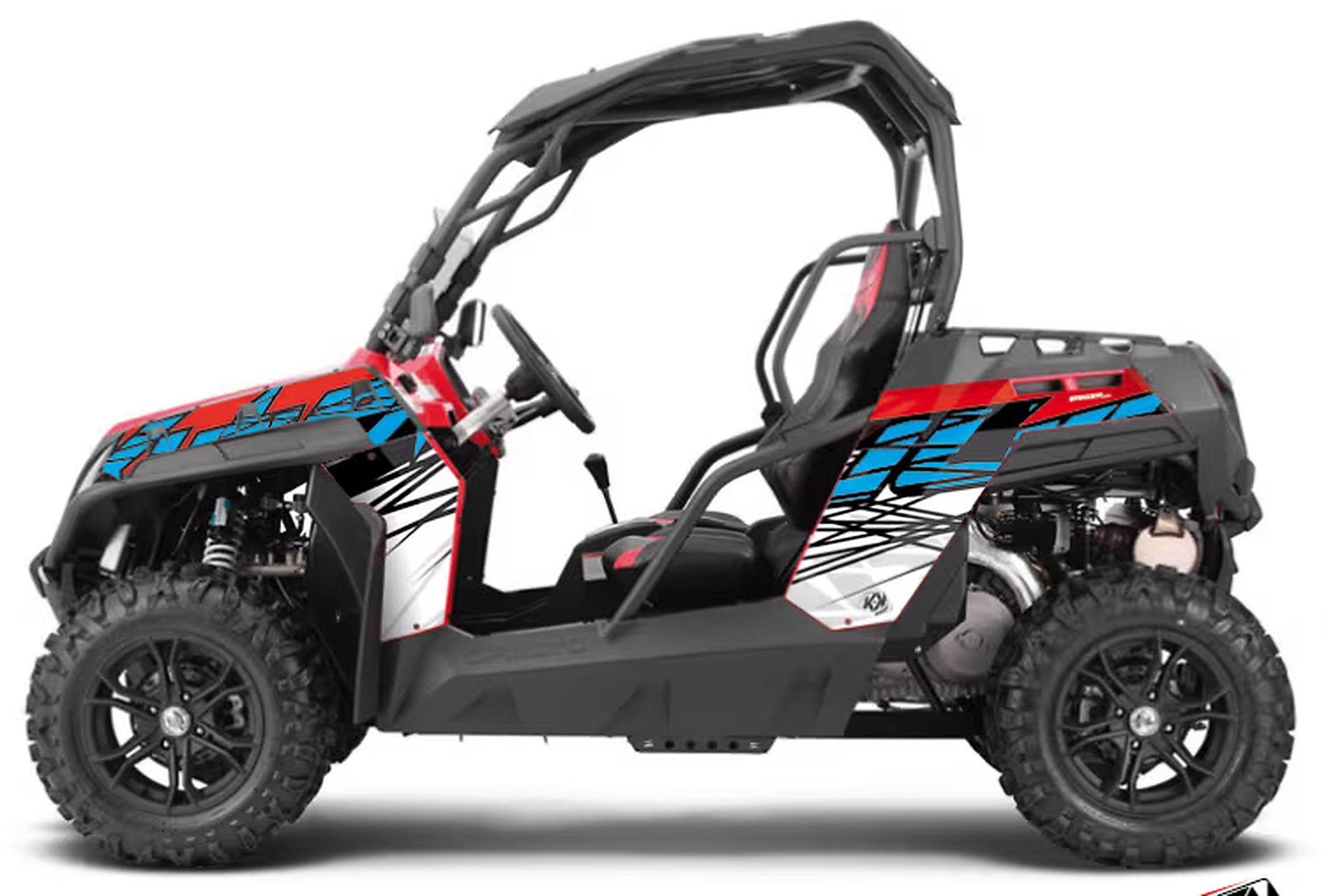 Kit de gráficas para UTV CF Moto ZForce - DISEÑO 07 - LedPro Racing
