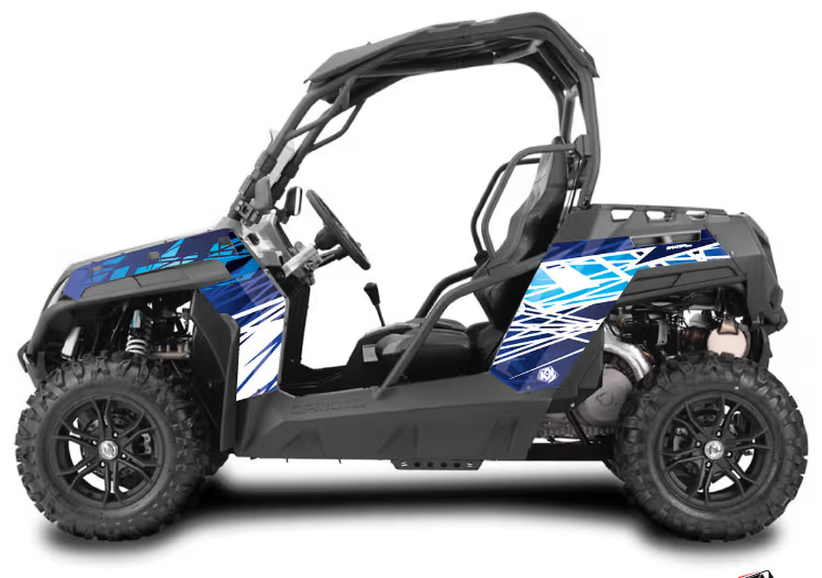 Kit de gráficas para UTV CF Moto ZForce - DISEÑO 08 - LedPro Racing