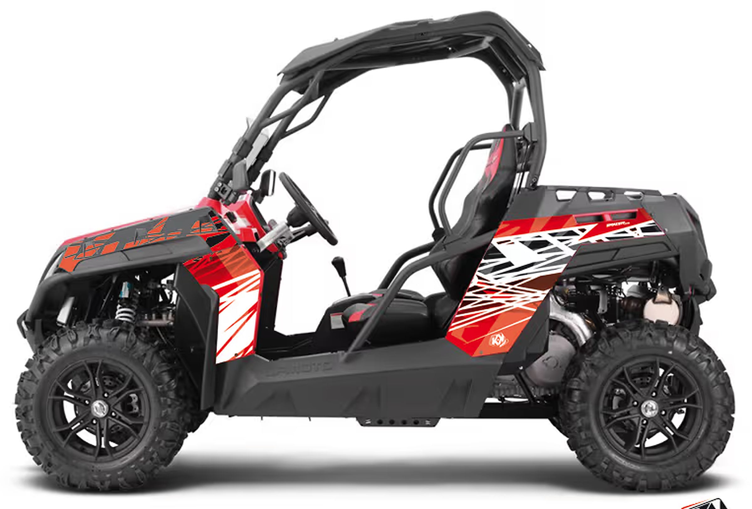 Kit de gráficas para UTV CF Moto ZForce - DISEÑO 09 - LedPro Racing