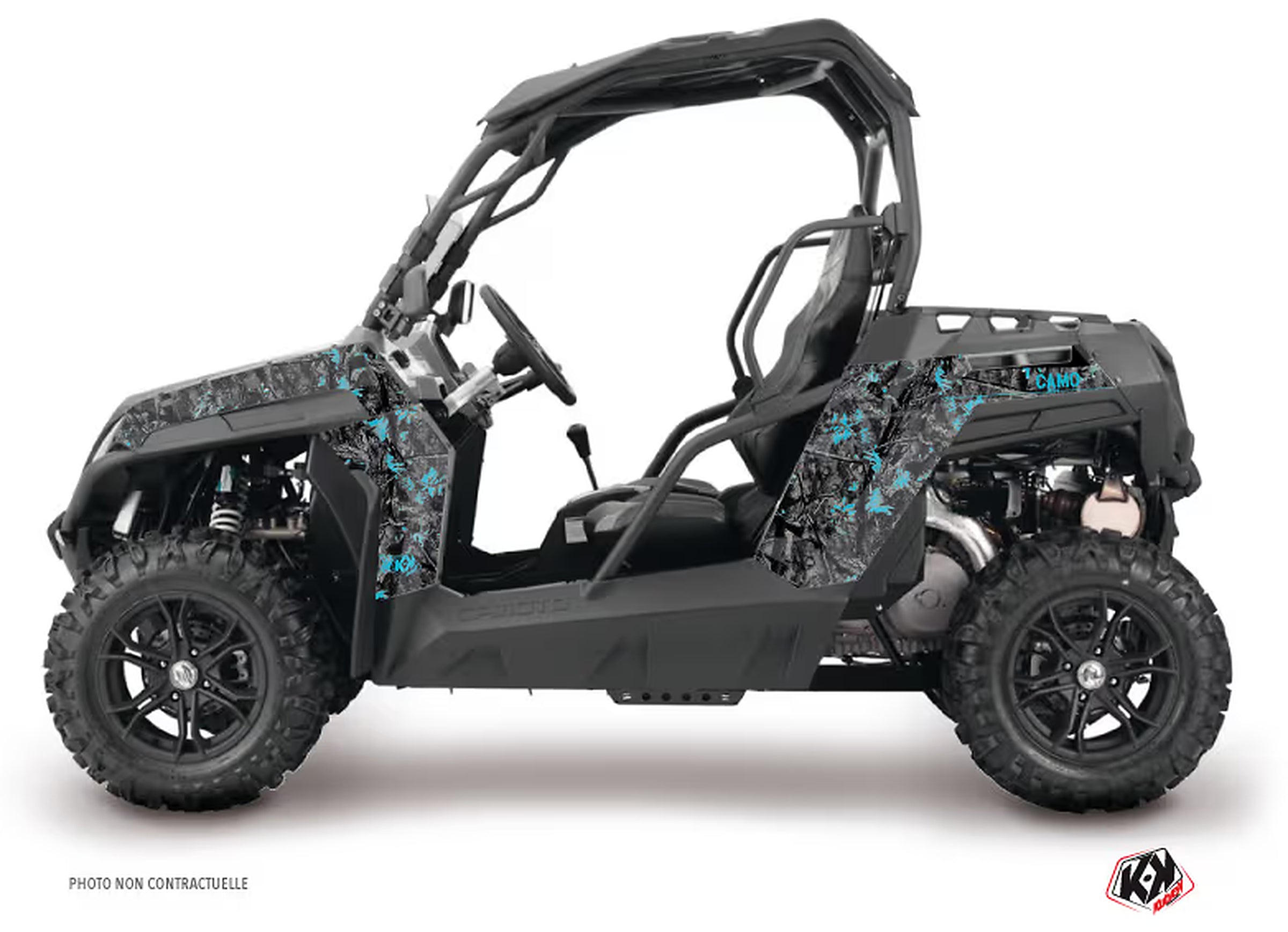 Kit de gráficas para UTV CF Moto ZForce - DISEÑO 10 - LedPro Racing