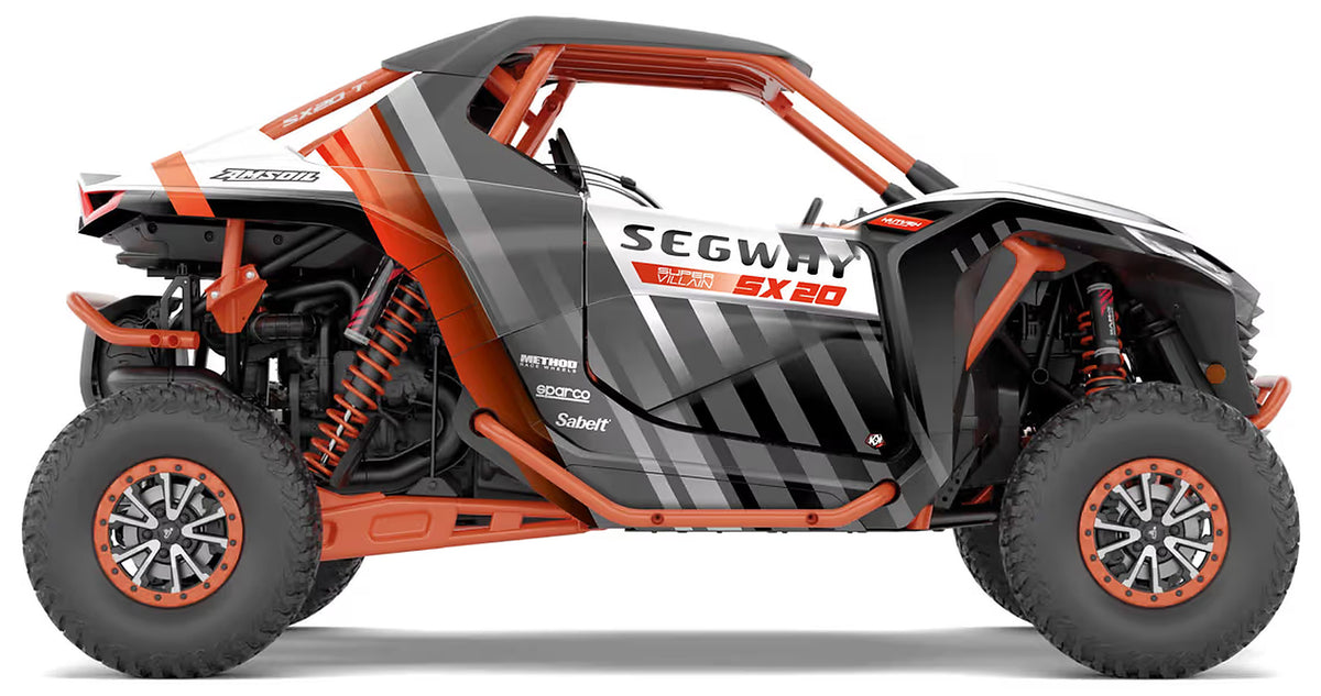 Kit de gráficas para UTV Segway Super Villain SX20 - DISEÑO 02 - LedPro Racing
