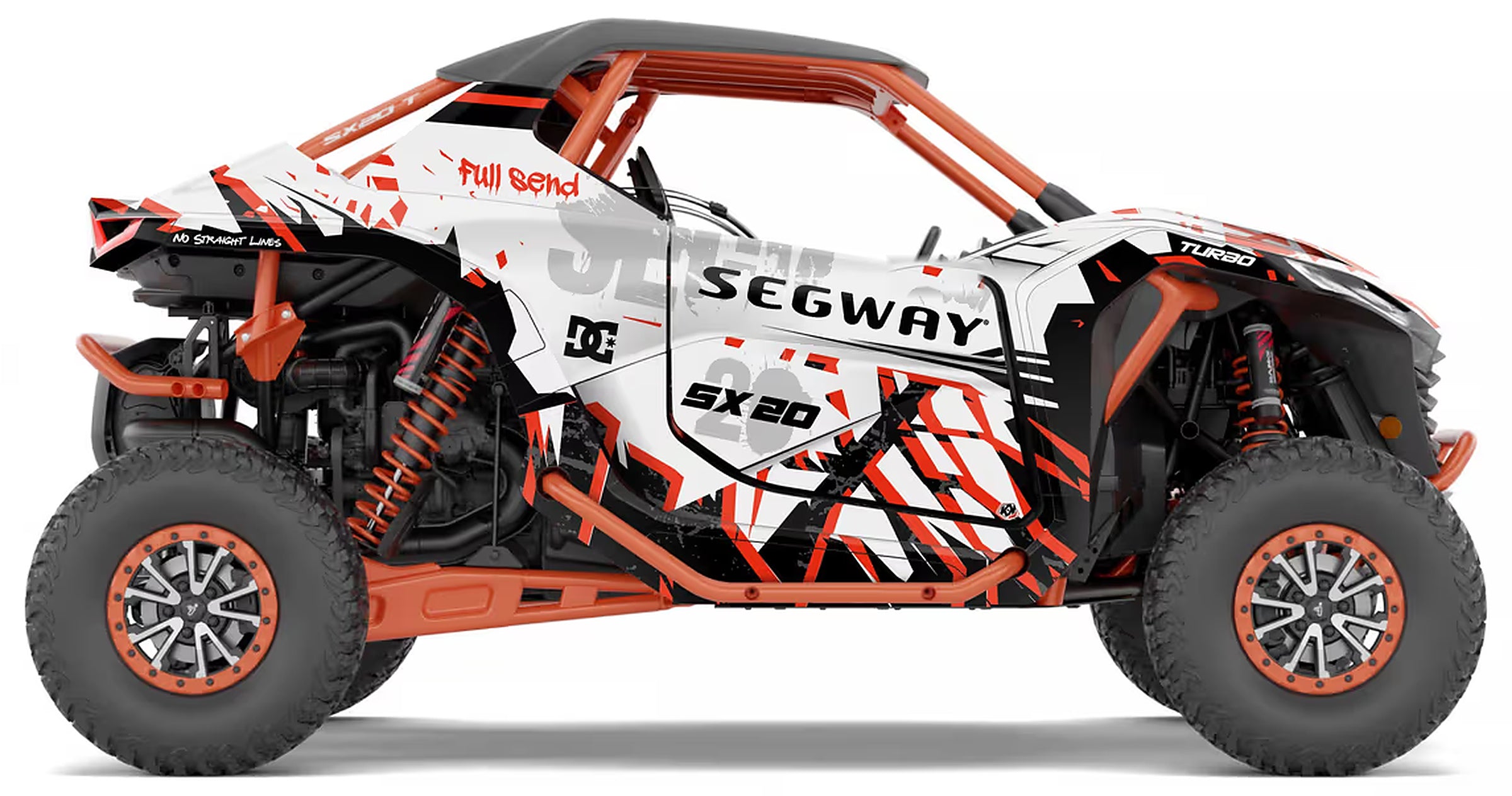 Kit de gráficas para UTV Segway Super Villain SX20 - DISEÑO 06 - LedPro Racing