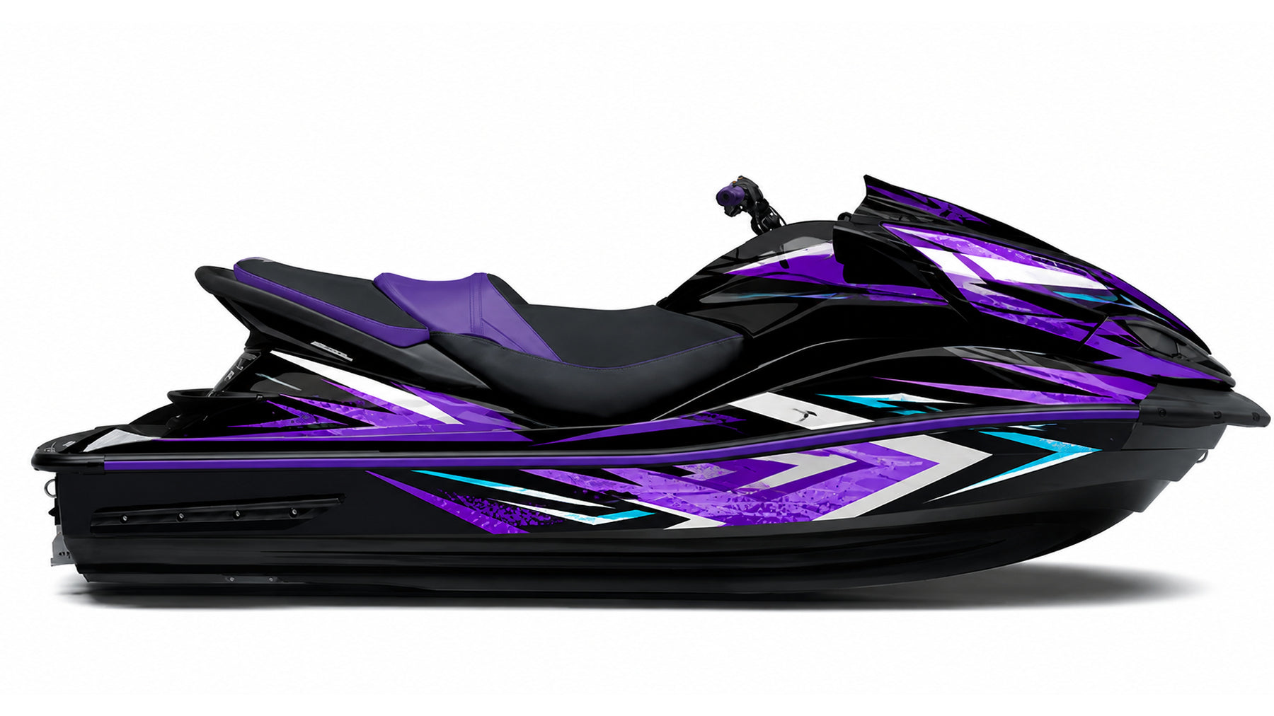 Kit de gráficas para moto de agua Kawasaki - Diseño 06 - LedPro Racing
