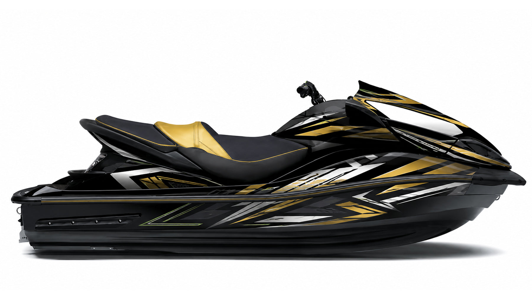 Kit de gráficas para moto de agua Kawasaki - Diseño 10 - LedPro Racing