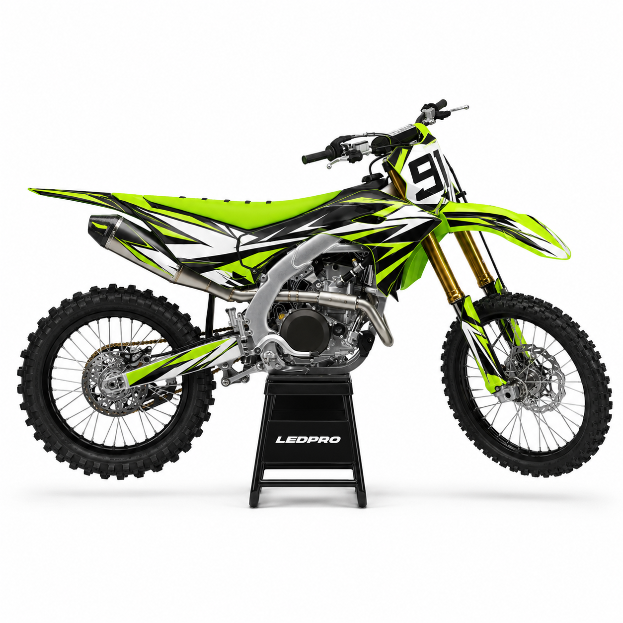 Kit de Gráficas para Motocross Kawasaki KX450F - Diseño 14