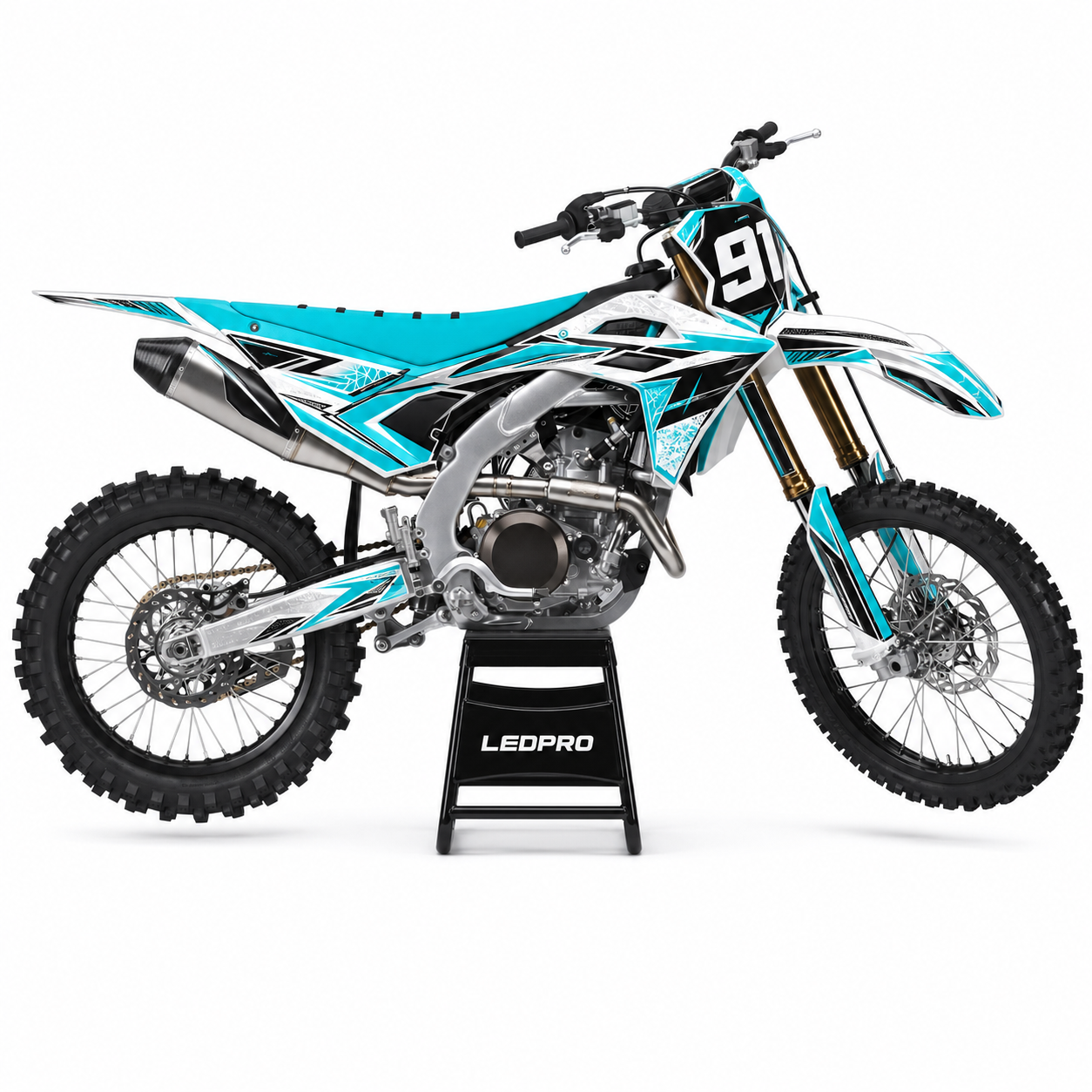Kit de Gráficas para Motocross Kawasaki KX450F - Diseño 15