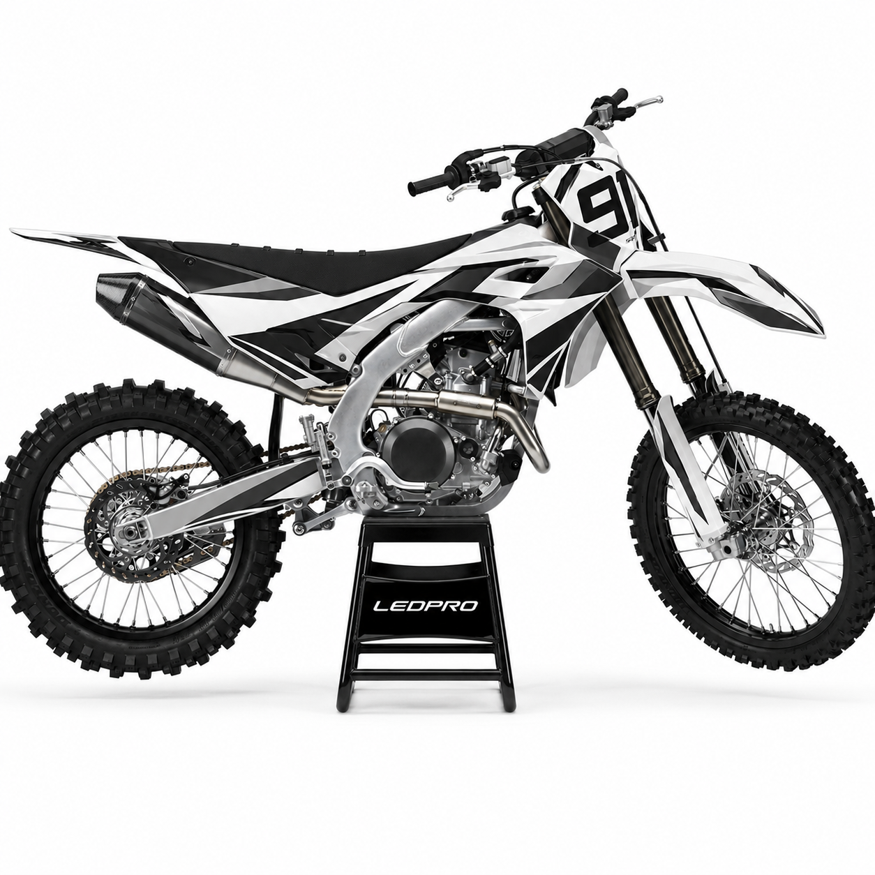 Kit de Gráficas para Motocross Kawasaki KX450F - Diseño 28