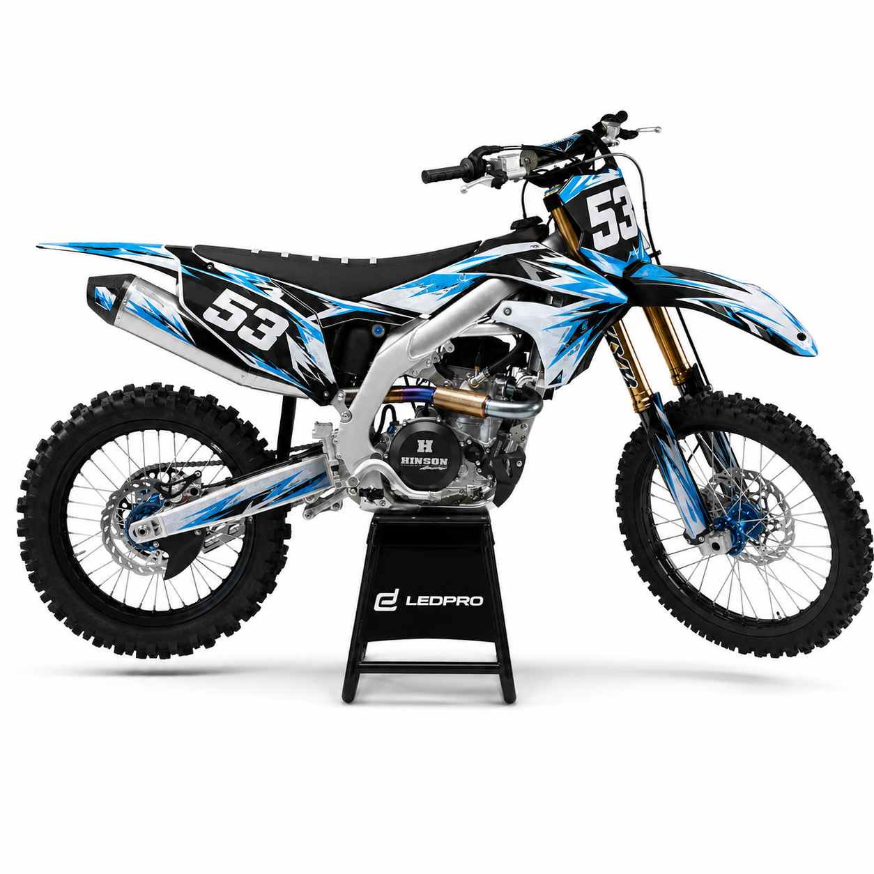 Kit de Gráficas para Motocross Kawasaki KX450F - Diseño 35