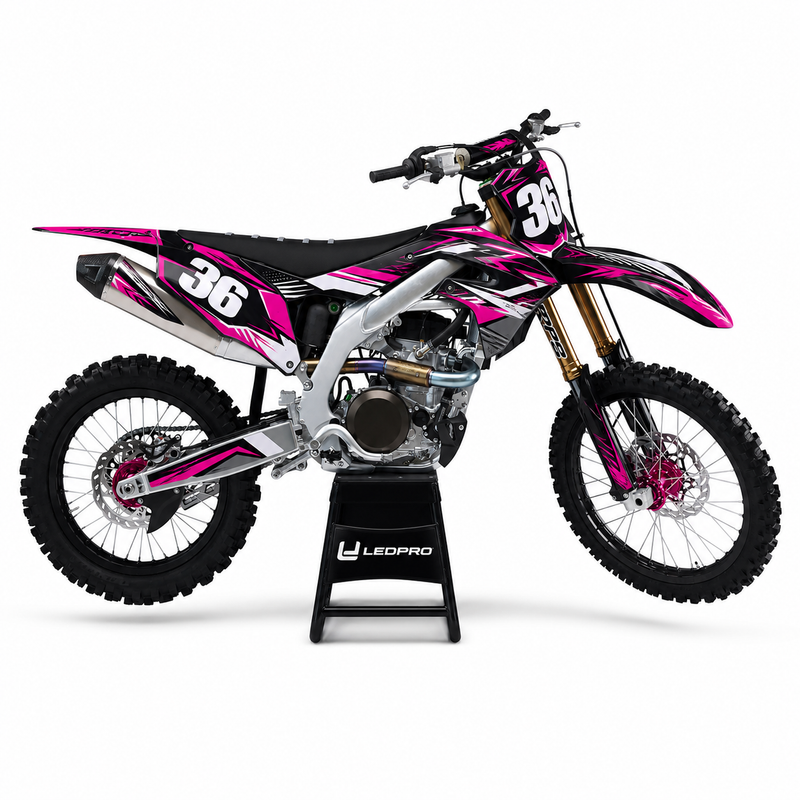 Kit de Gráficas para Motocross Kawasaki KX450F - Diseño 37