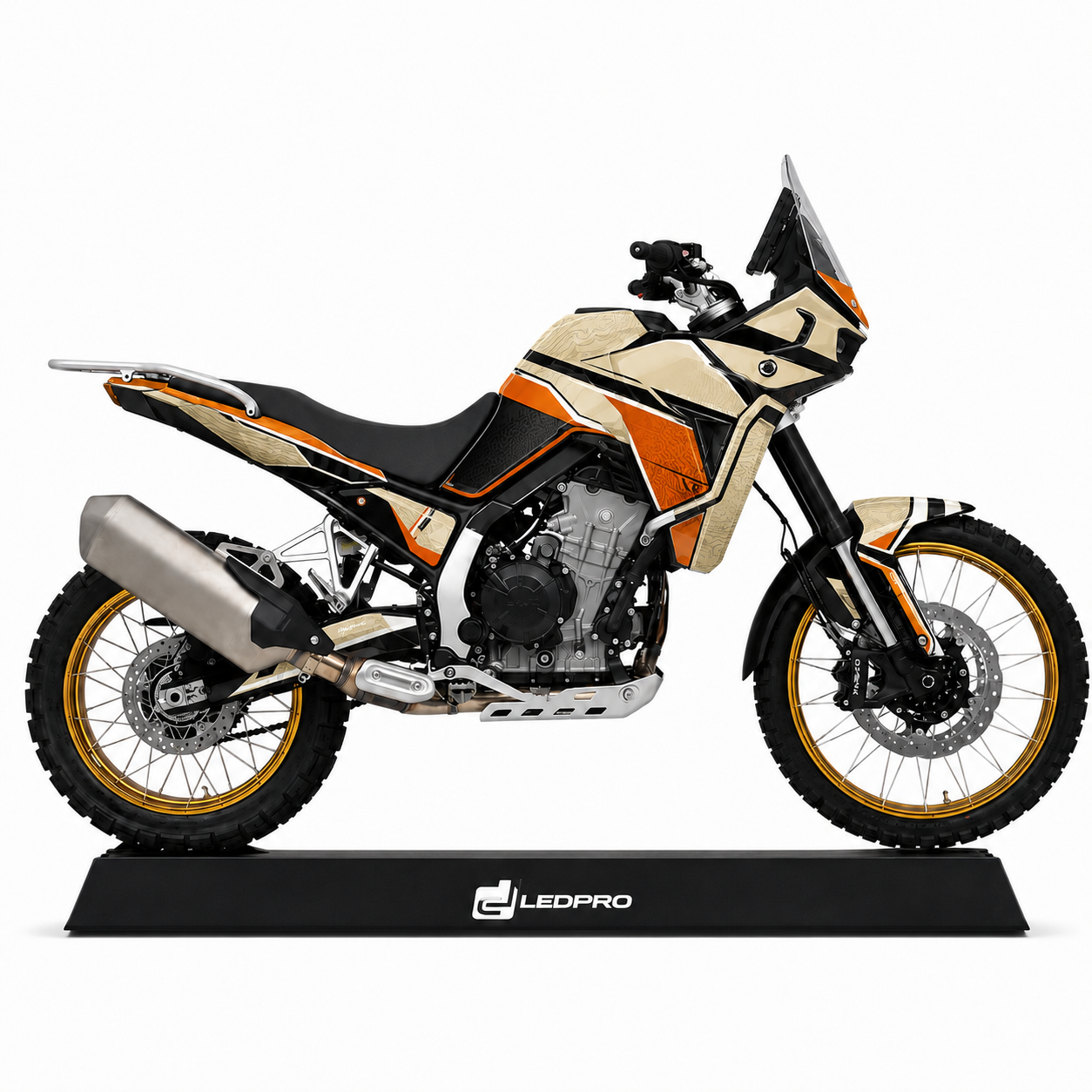 Kit de Gráficas para Moto Kove 800X Pro Adventure - Diseño 3