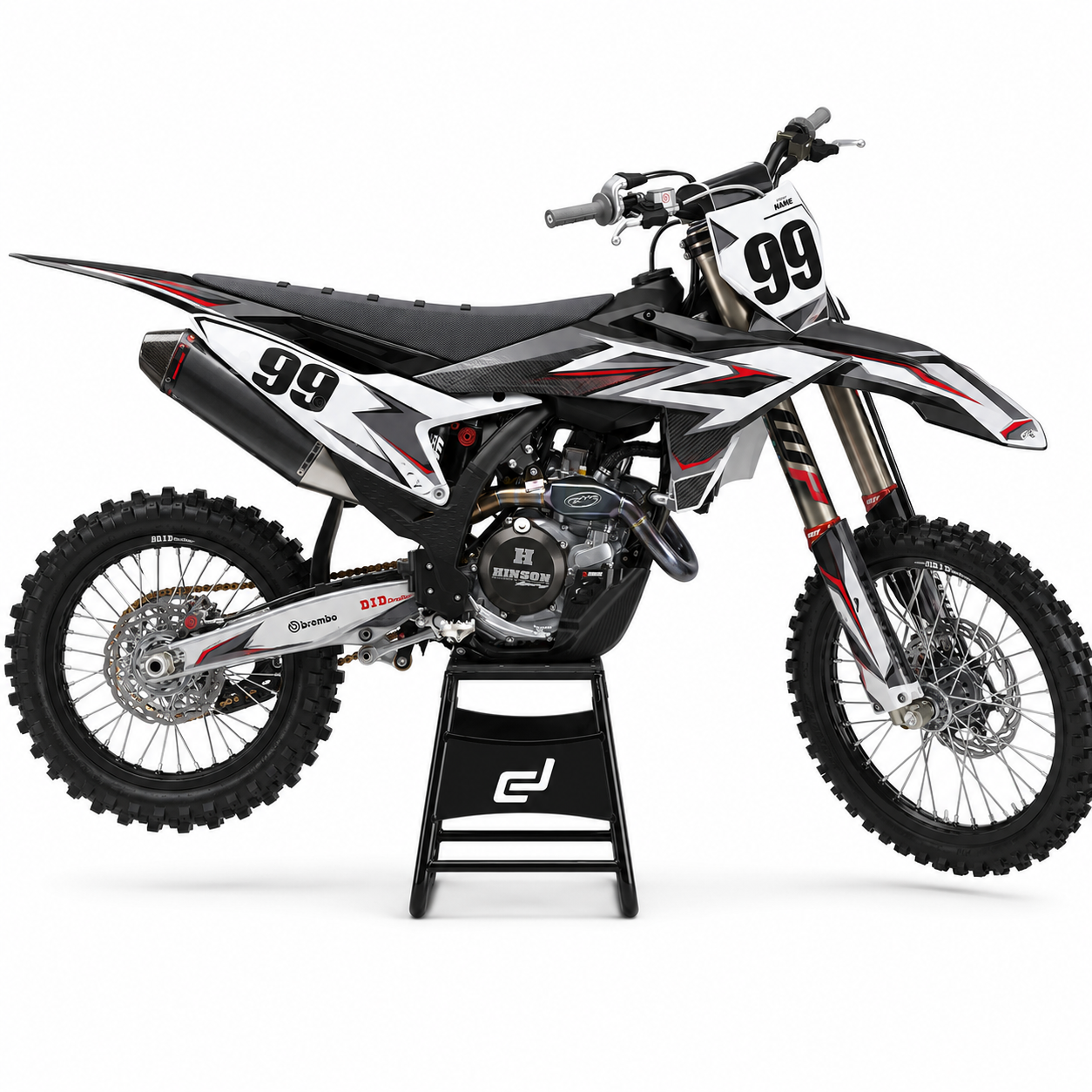 Kit de Gráficas para Motocross KTM SXF - Diseño 11