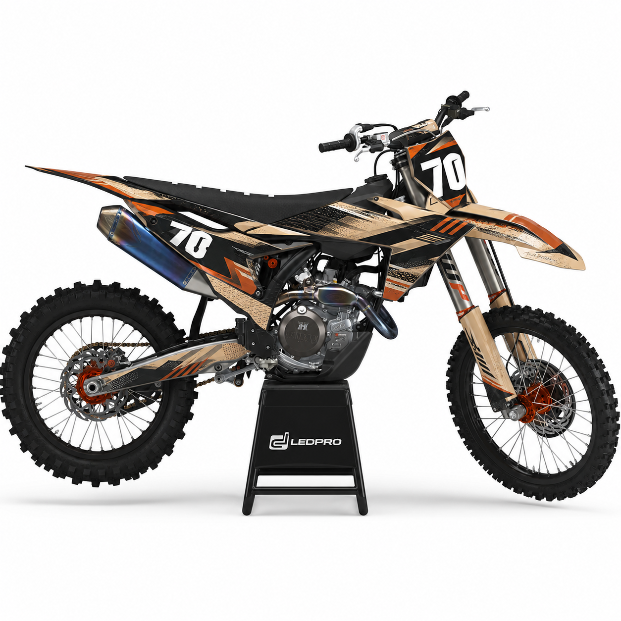 Kit de Gráficas para Motocross KTM SXF - Diseño 16
