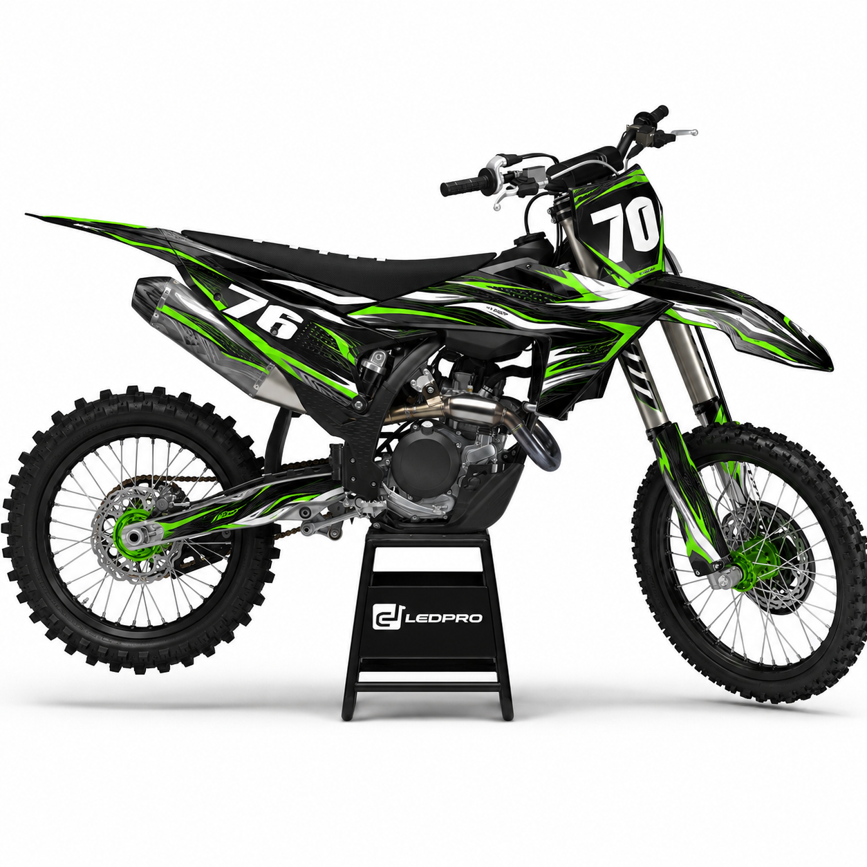 Kit de Gráficas para Motocross KTM SXF - Diseño 18