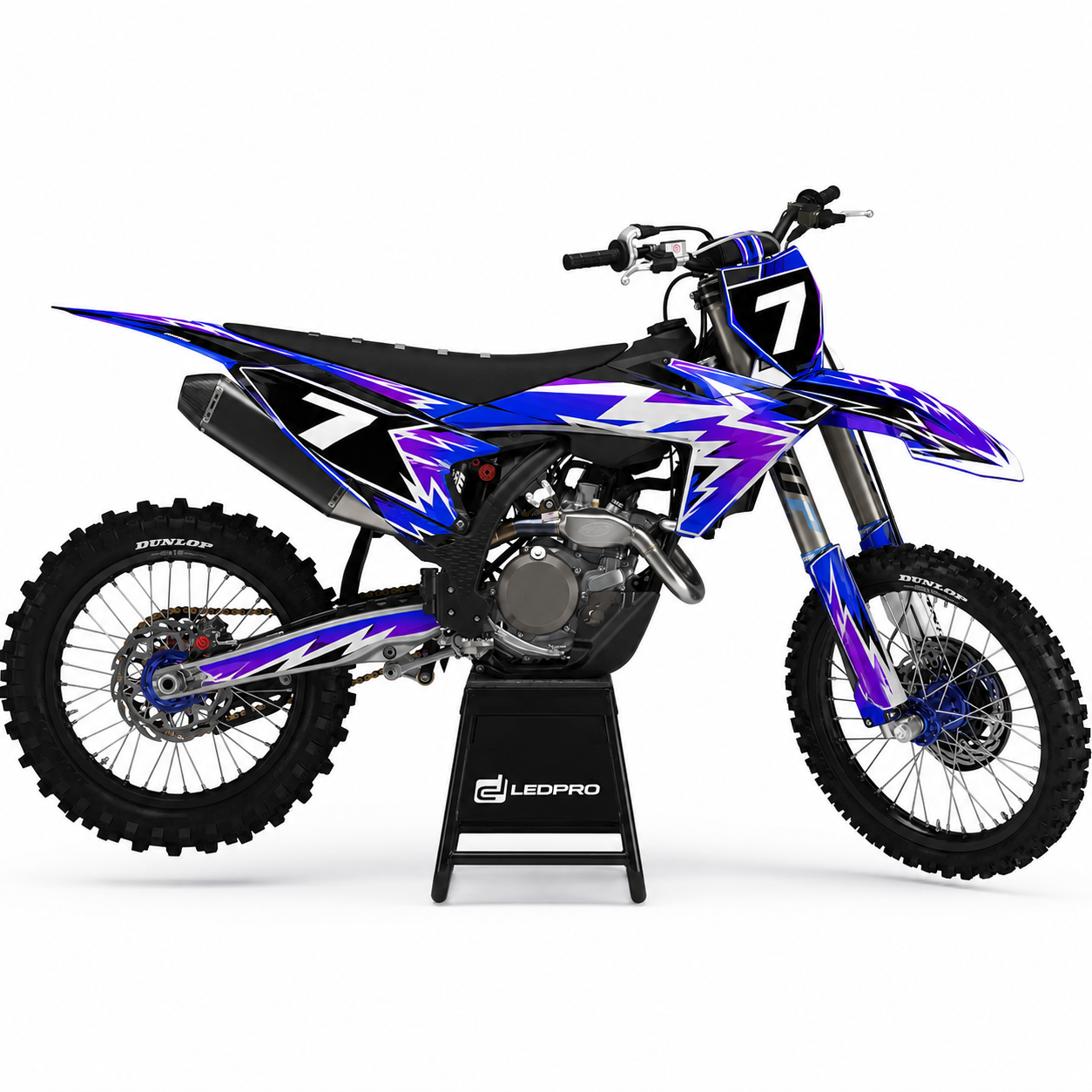 Kit de Gráficas para Motocross KTM SXF - Diseño 19