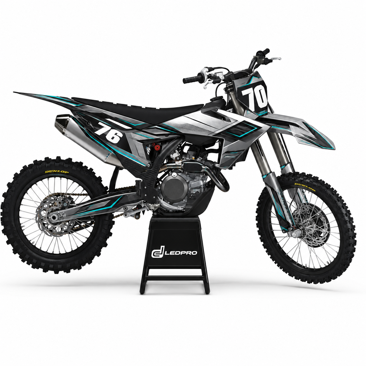 Kit de Gráficas para Motocross KTM SXF - Diseño 20
