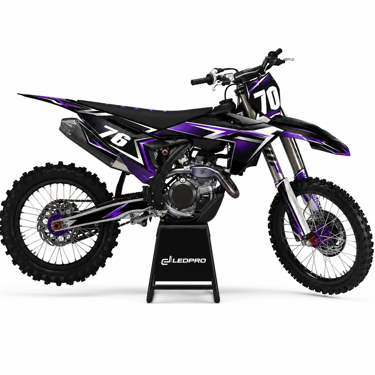 Kit de Gráficas para Motocross KTM SXF - Diseño 22