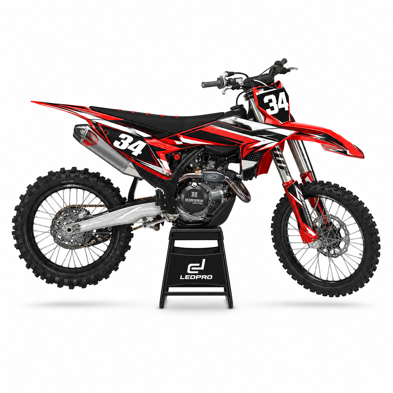Kit de Gráficas para Motocross KTM SXF - Diseño 23
