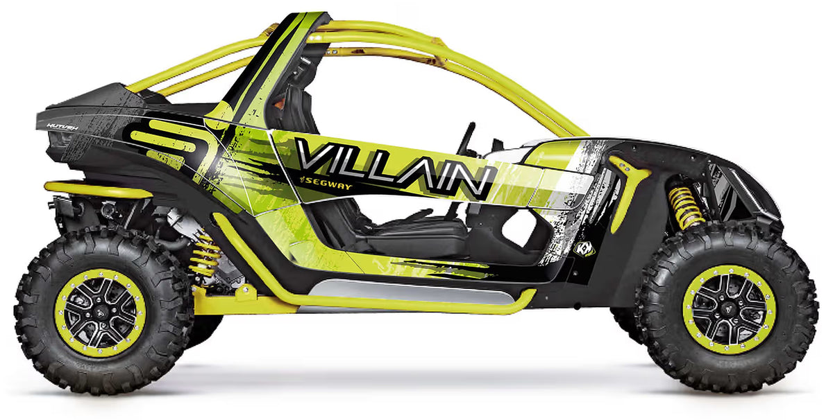 Kit de gráficas para UTV Segway Villain - DISEÑO 05 - LedPro Racing