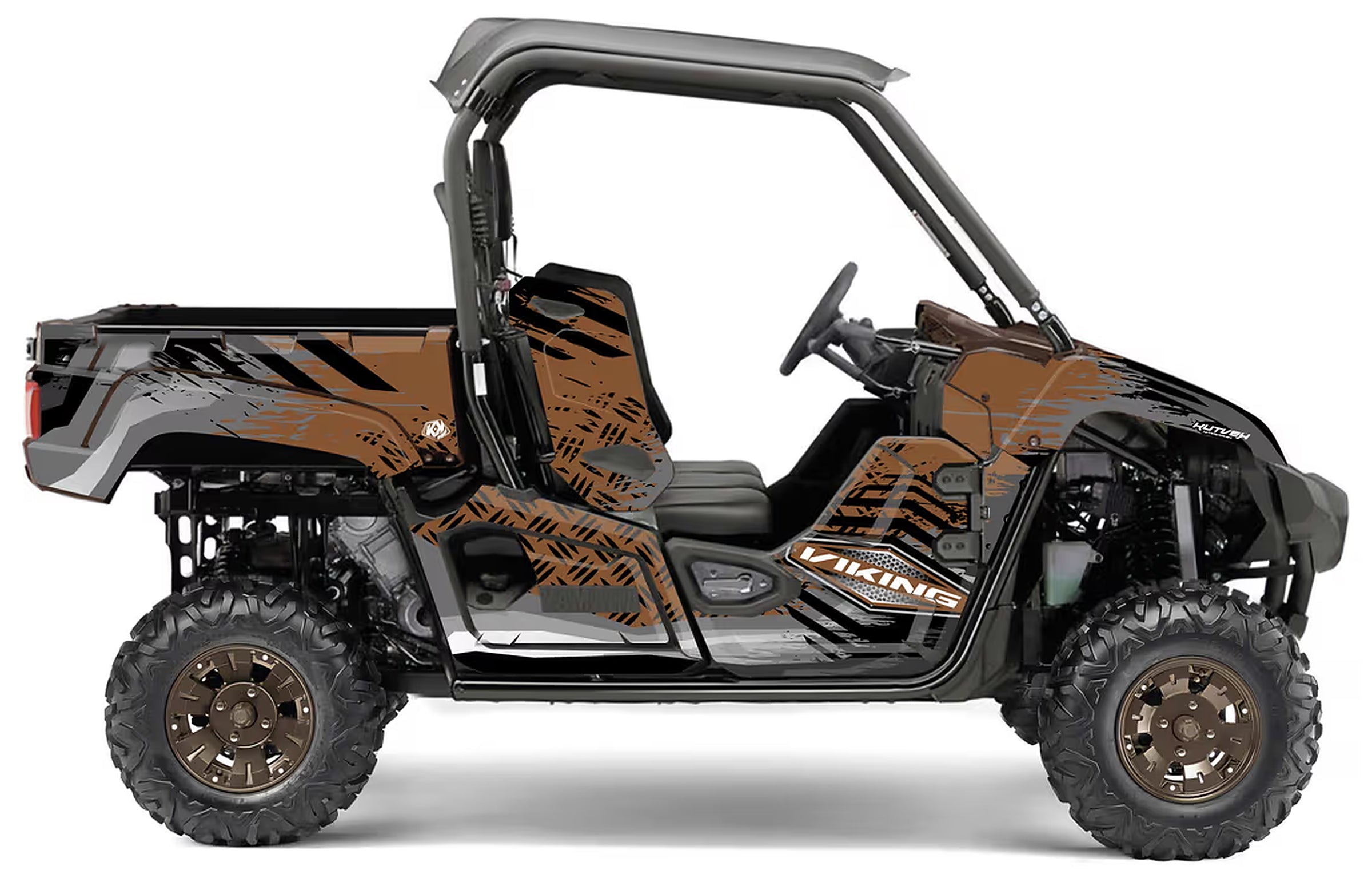 Kit de gráficas para UTV Yamaha Viking - DISEÑO 05 - LedPro Racing