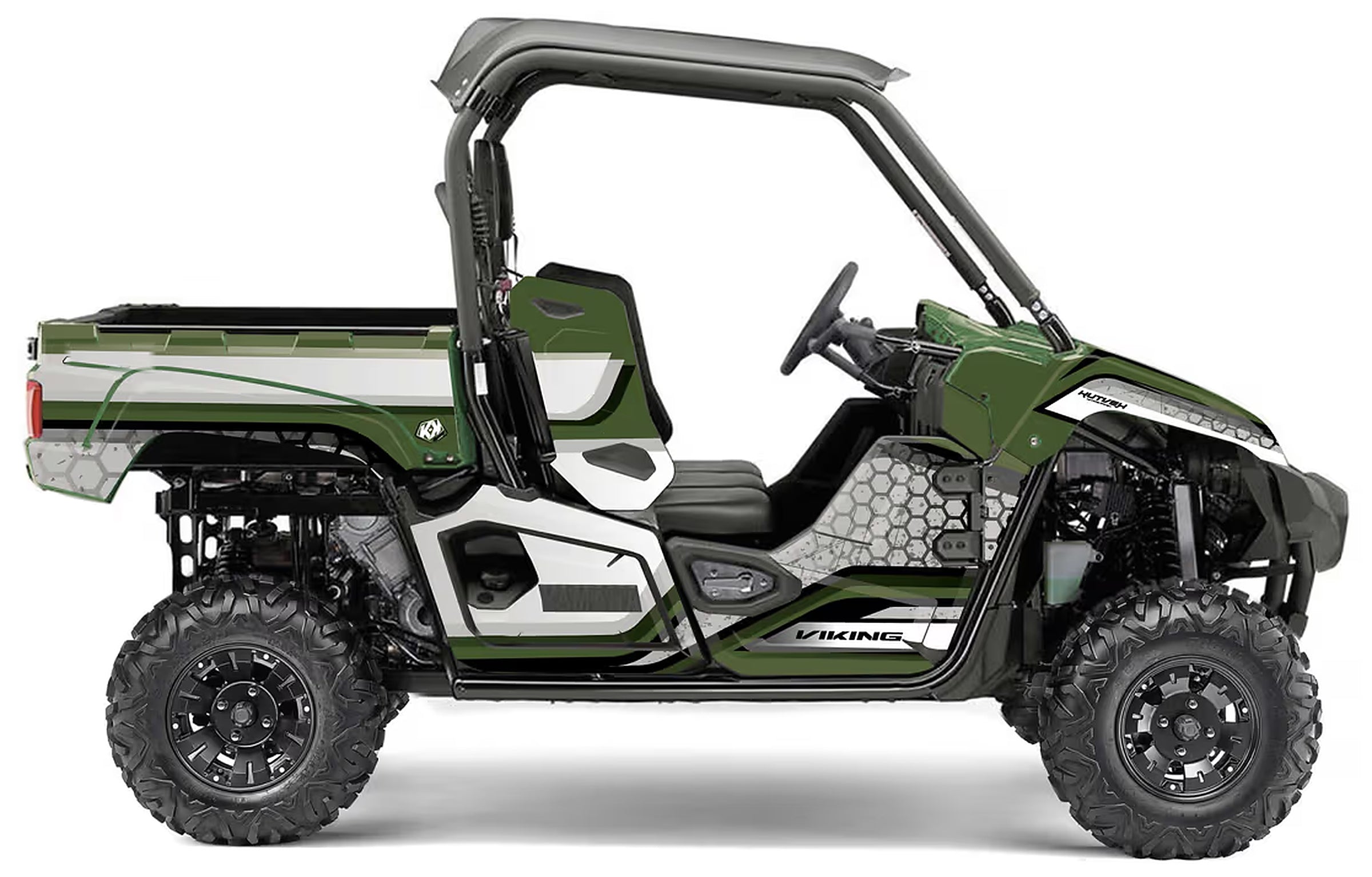 Kit de gráficas para UTV Yamaha Viking - DISEÑO 07 - LedPro Racing