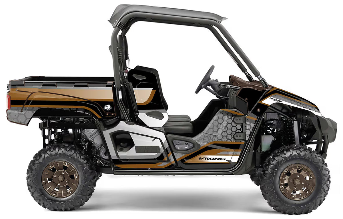 Kit de gráficas para UTV Yamaha Viking - DISEÑO 08 - LedPro Racing