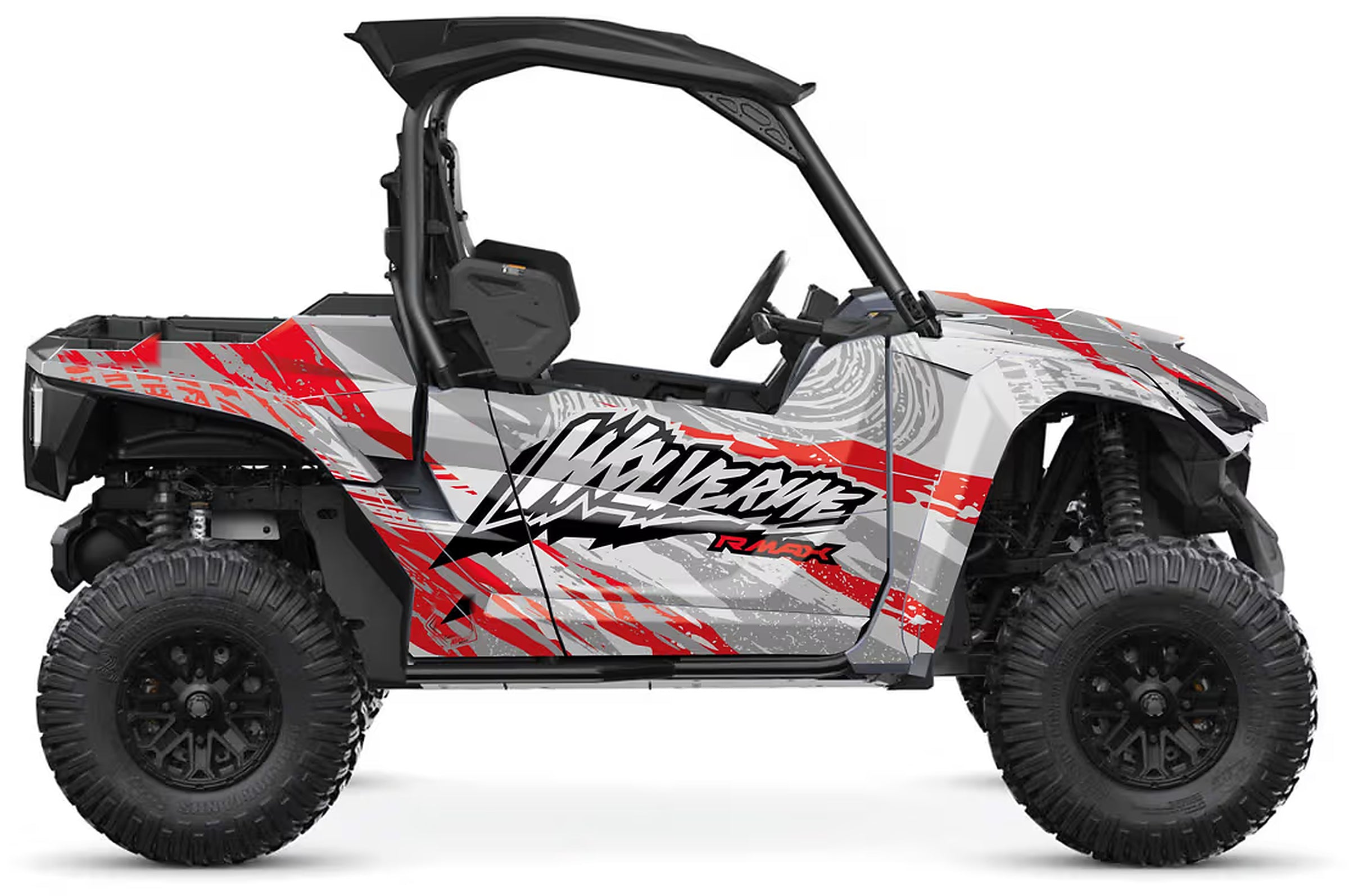Kit de gráficas para UTV Yamaha Wolverine RMAX - DISEÑO 02 - LedPro Racing