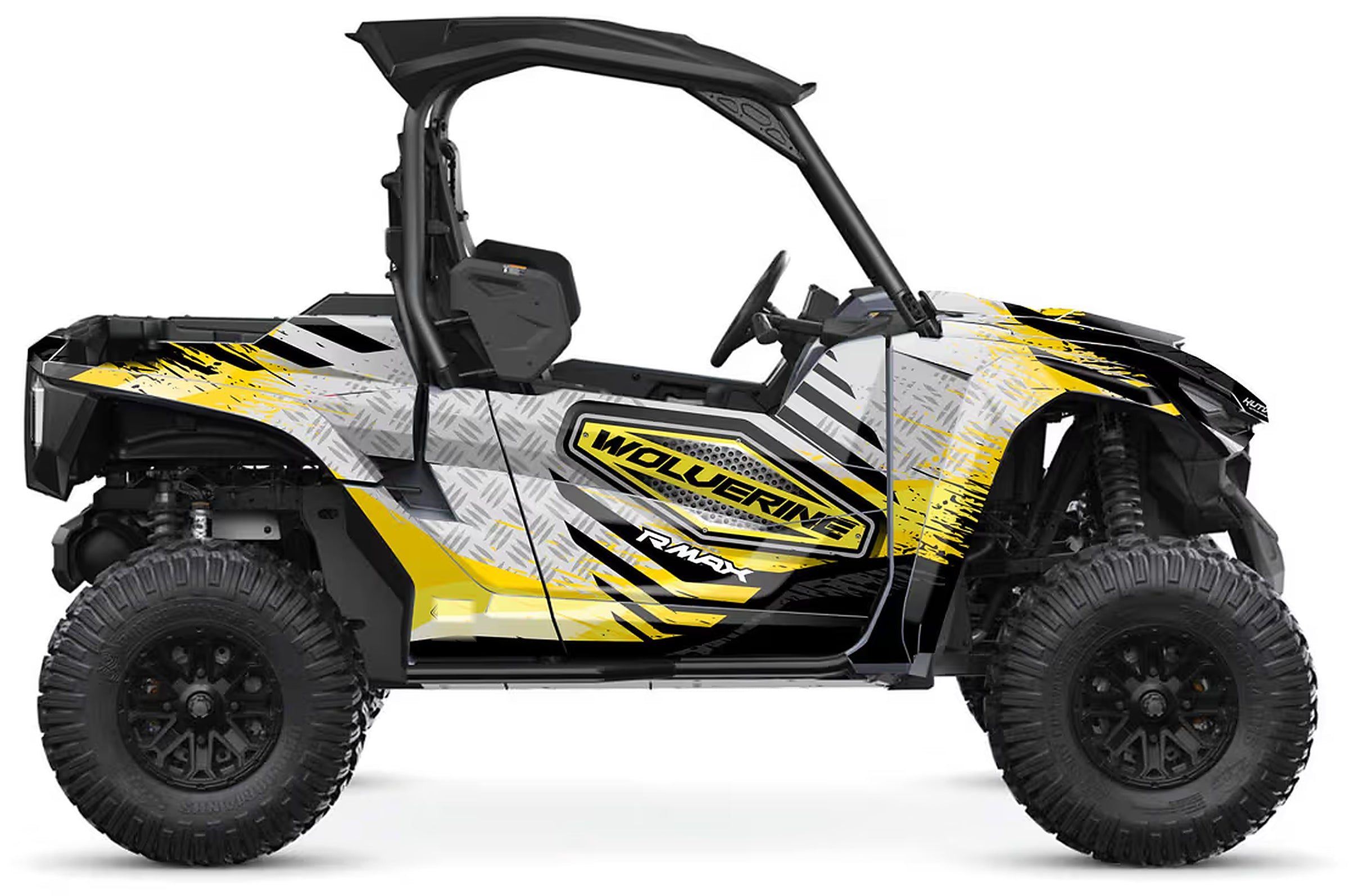 Kit de gráficas para UTV Yamaha Wolverine RMAX - DISEÑO 08 - LedPro Racing