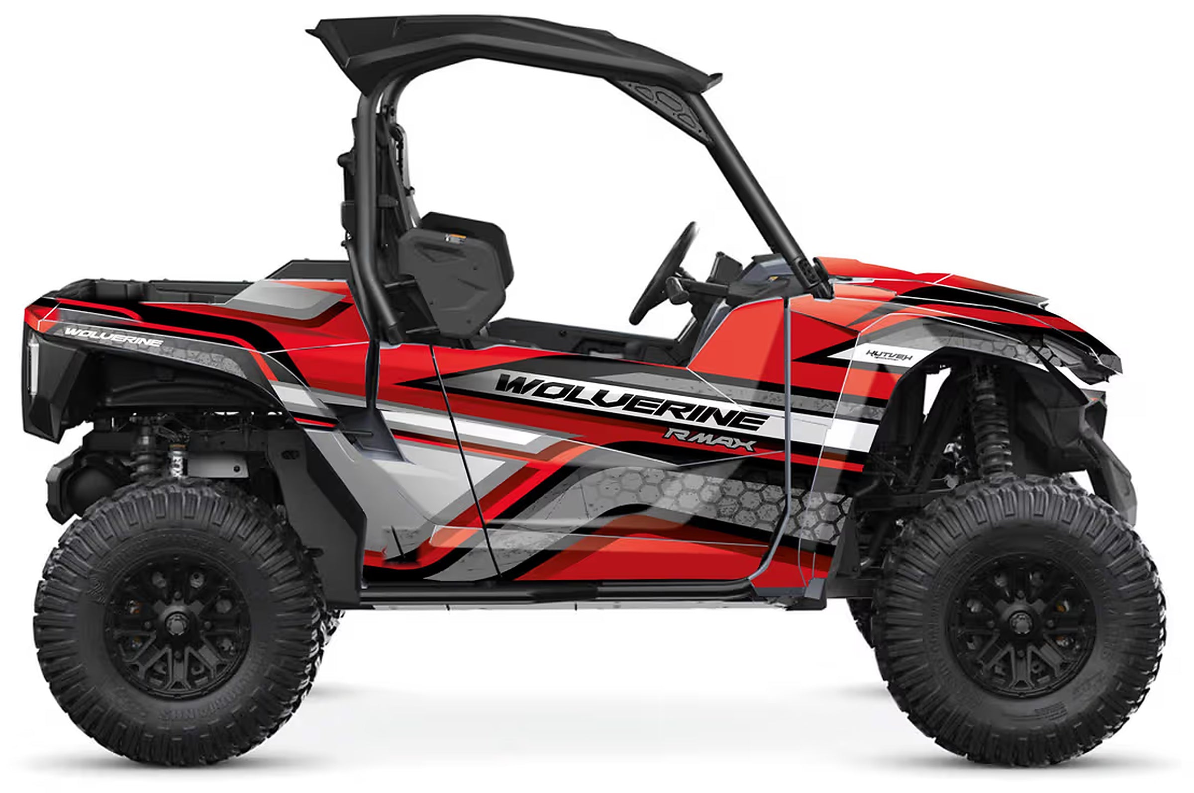 Kit de gráficas para UTV Yamaha Wolverine RMAX - DISEÑO 10 - LedPro Racing