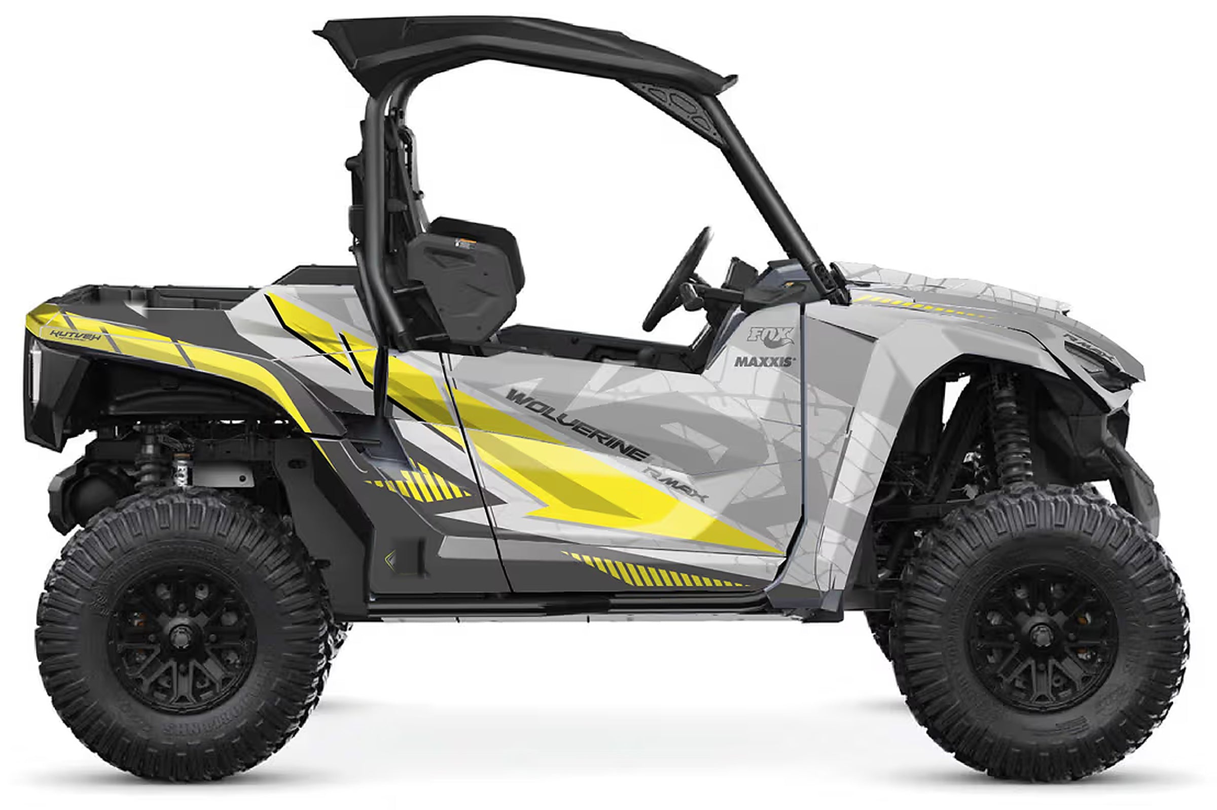Kit de gráficas para UTV Yamaha Wolverine RMAX - DISEÑO 13 - LedPro Racing