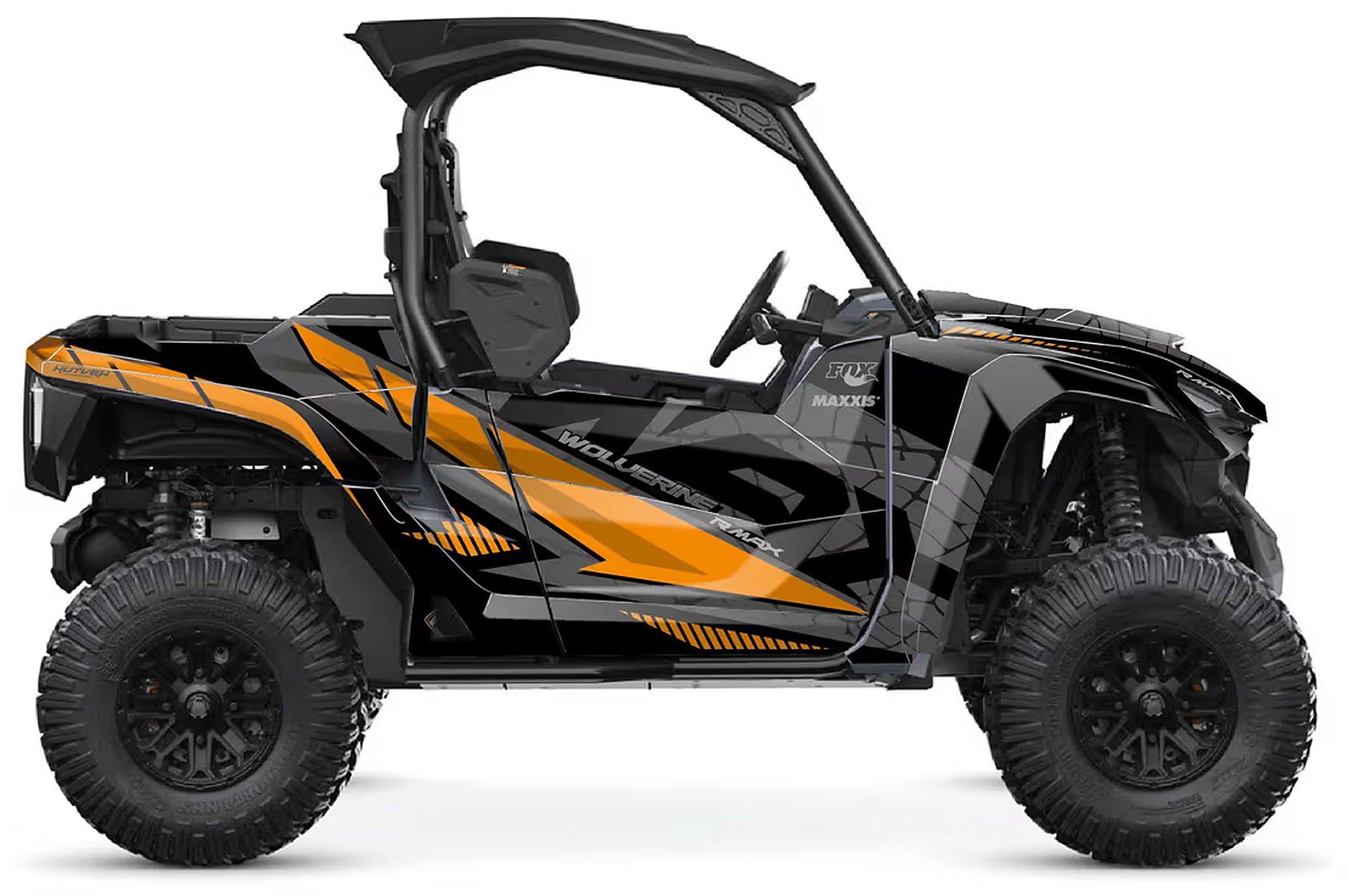 Kit de gráficas para UTV Yamaha Wolverine RMAX - DISEÑO 18 - LedPro Racing