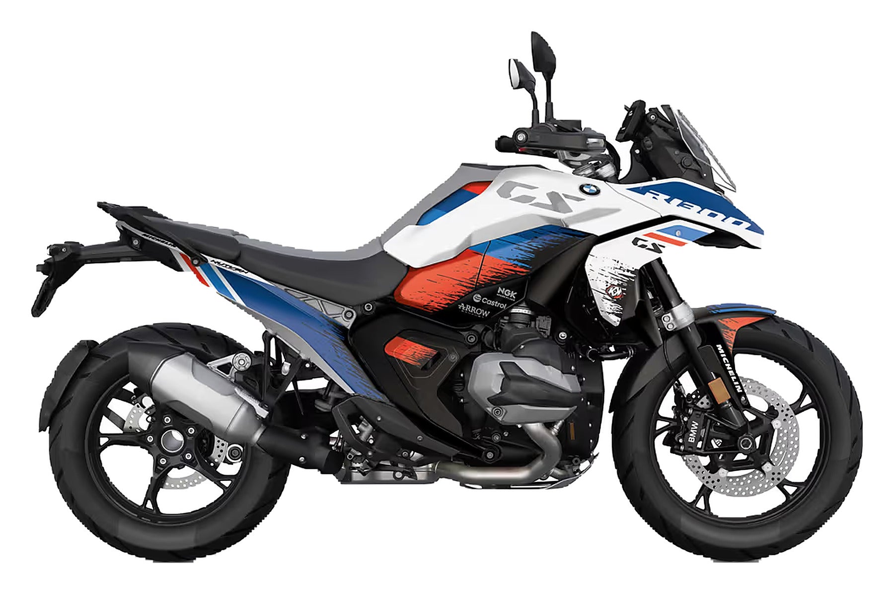 Kit de Gráficas para Moto Adventure BMW GS - Diseño 03 - LedPro Racing