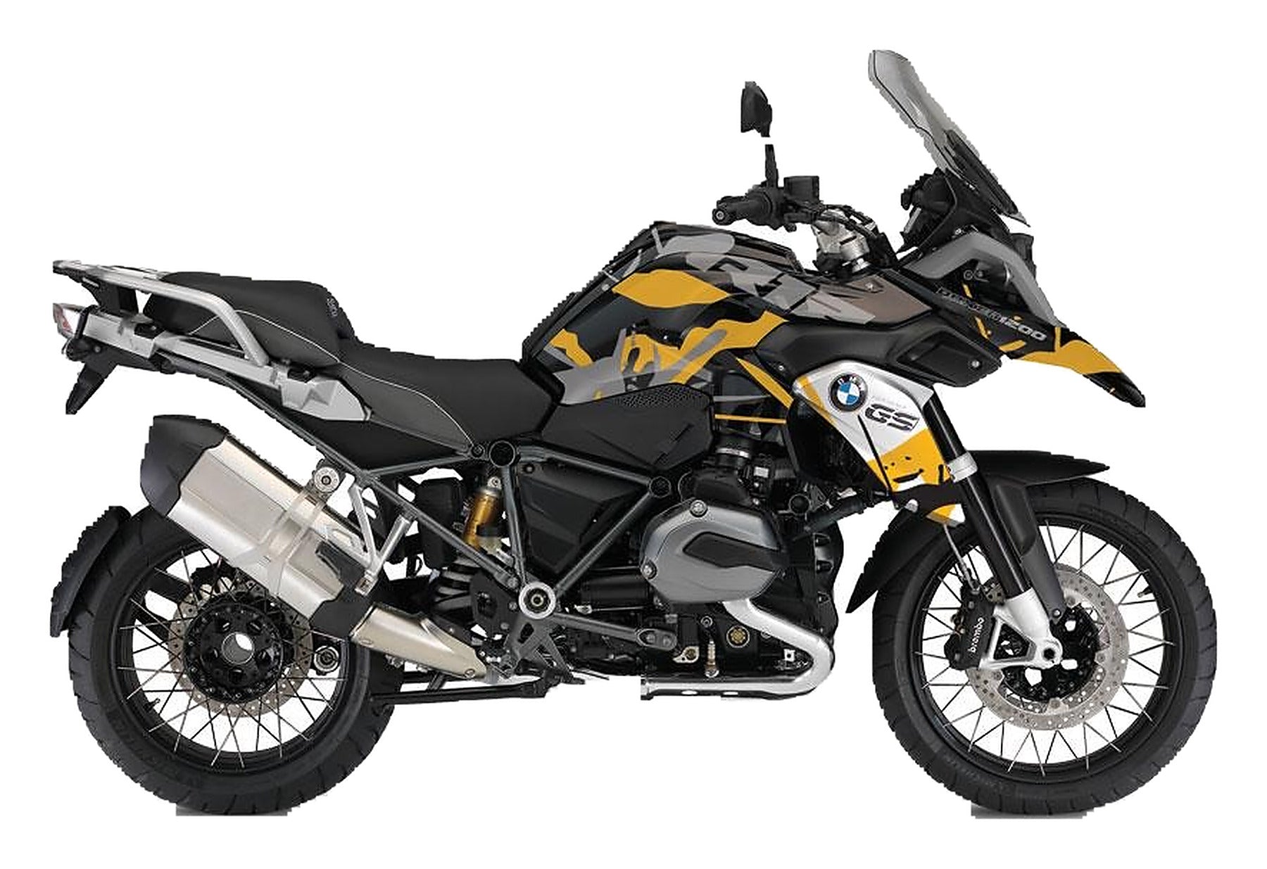Kit de Gráficas para Moto Adventure BMW GS - Diseño 19 - LedPro Racing