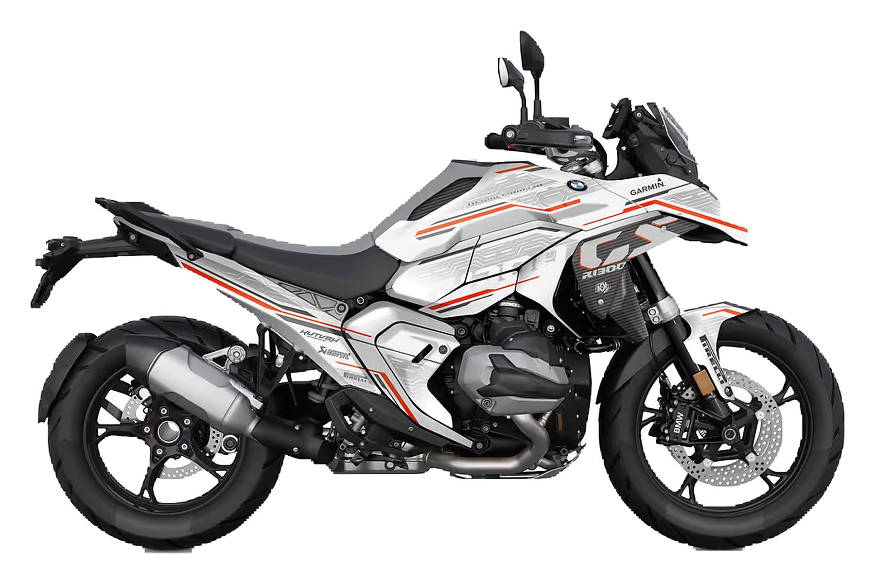 Kit de Gráficas para Moto Adventure BMW R 1300 GS - Diseño 05 - LedPro Racing