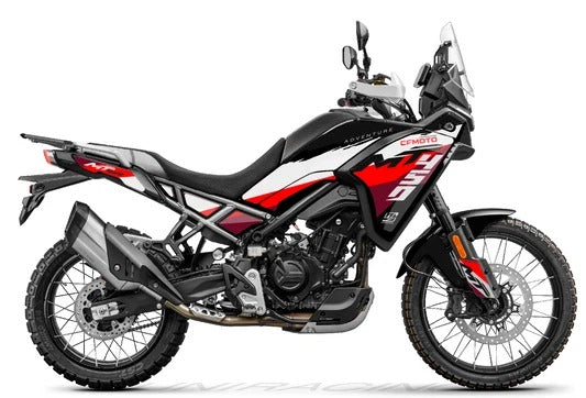Kit de Gráficas para Moto Adventure CF Moto 450 MT - Diseño 15 - LedPro Racing