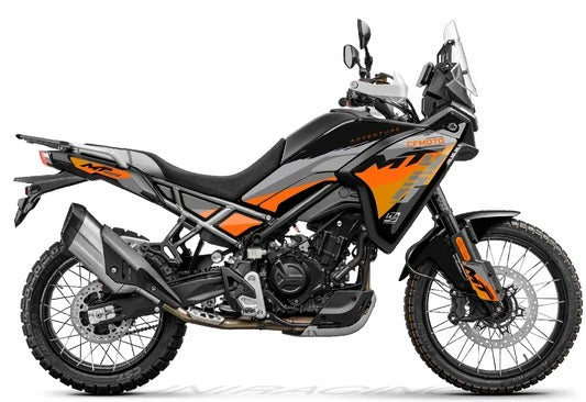 Kit de Gráficas para Moto Adventure CF Moto 450 MT - Diseño 16 - LedPro Racing